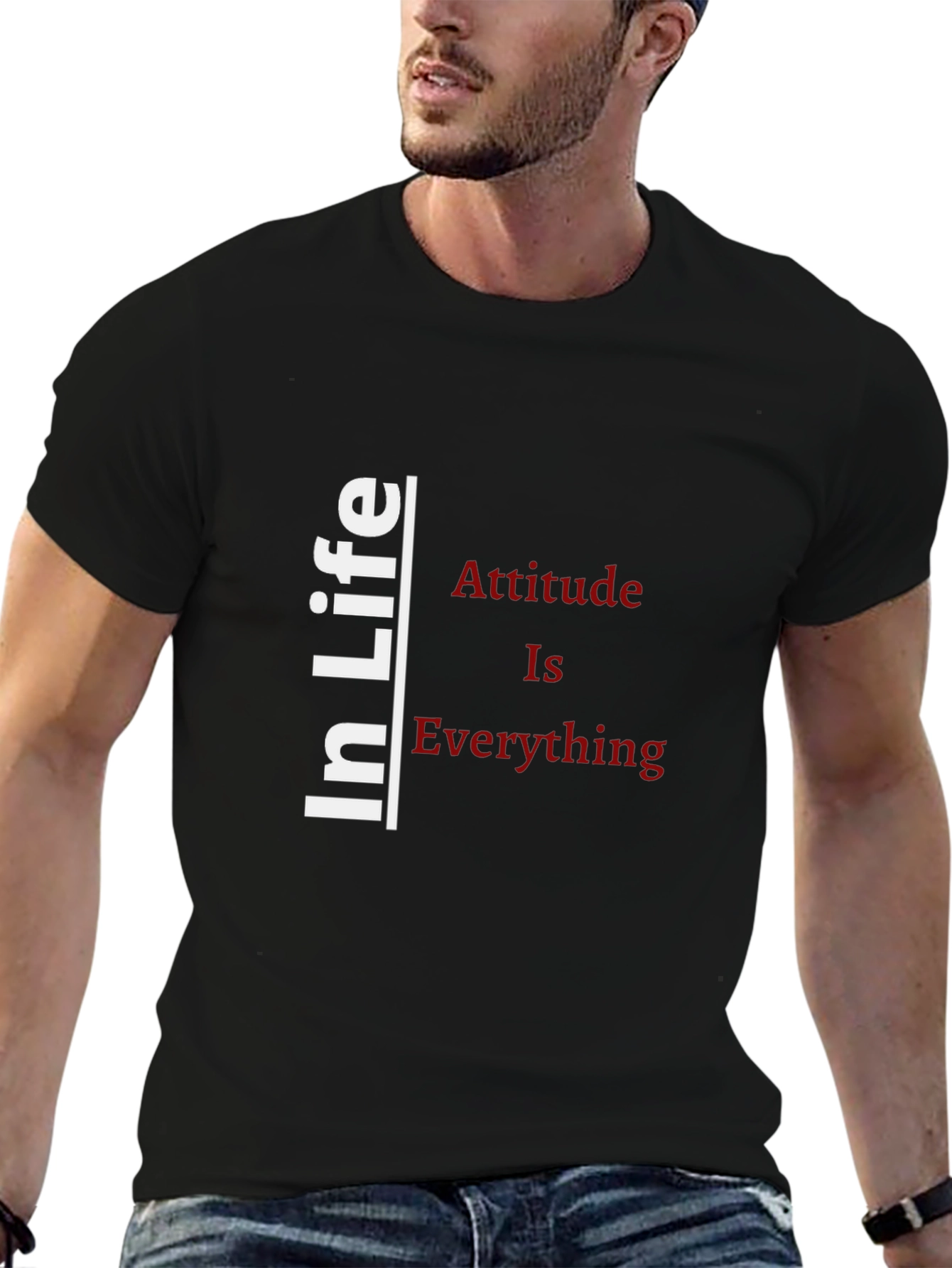 Attitude Is Everything Graphic T-Shirt
