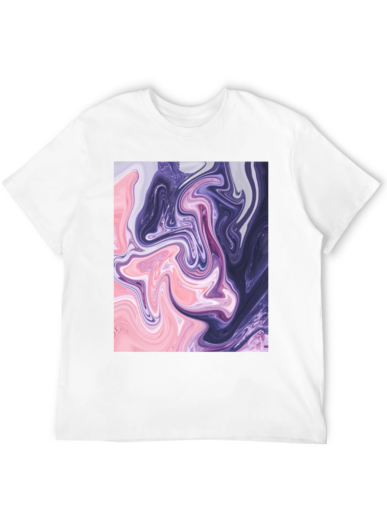 Swirl Graphic Tee - Abstract Art T-Shirt