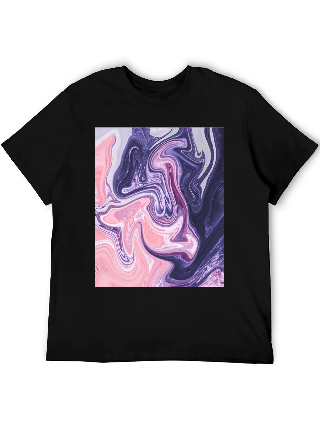 Swirl Graphic Tee - Abstract Art T-Shirt