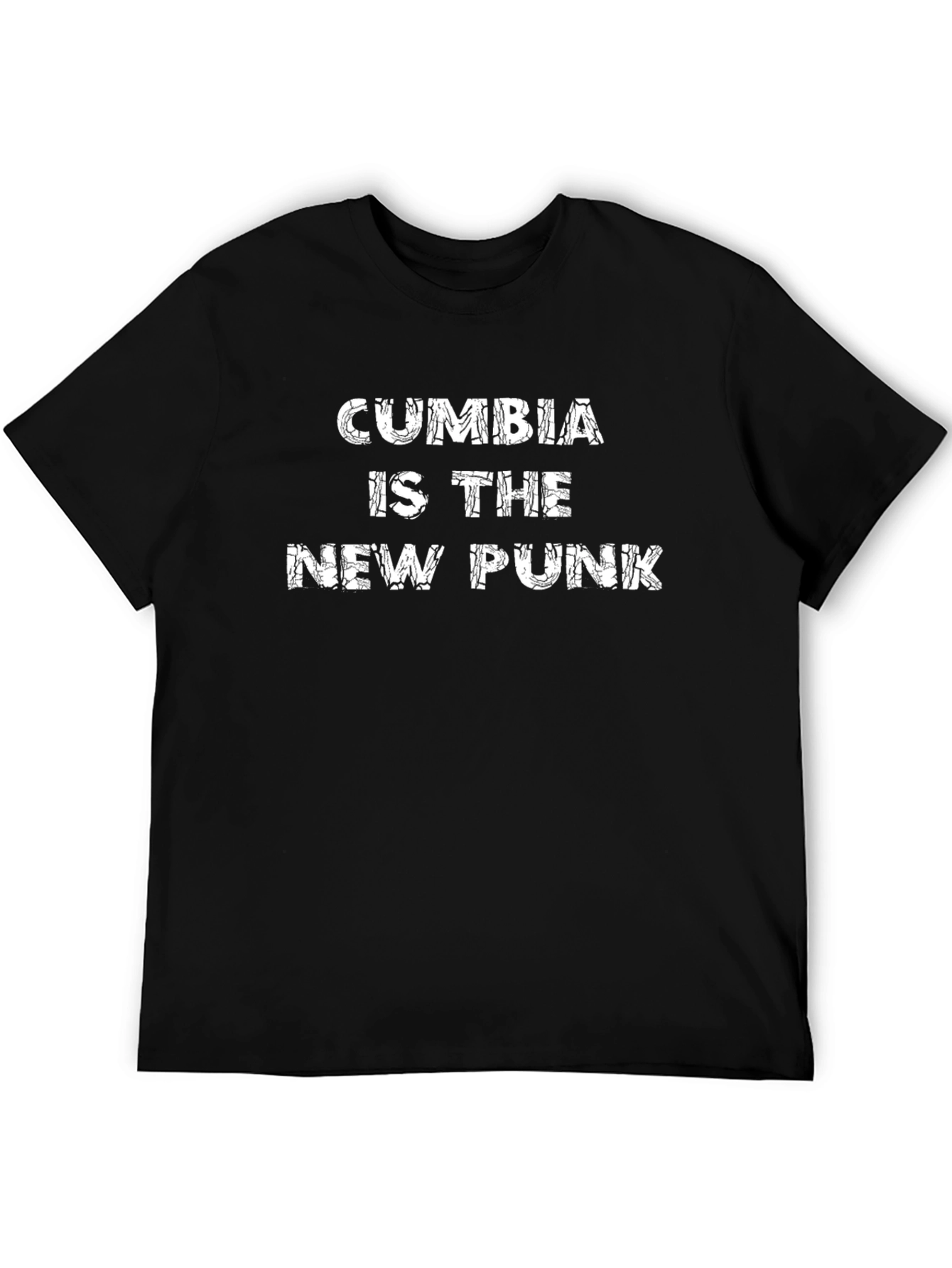 Cumbia is the New Punk Black T-Shirt