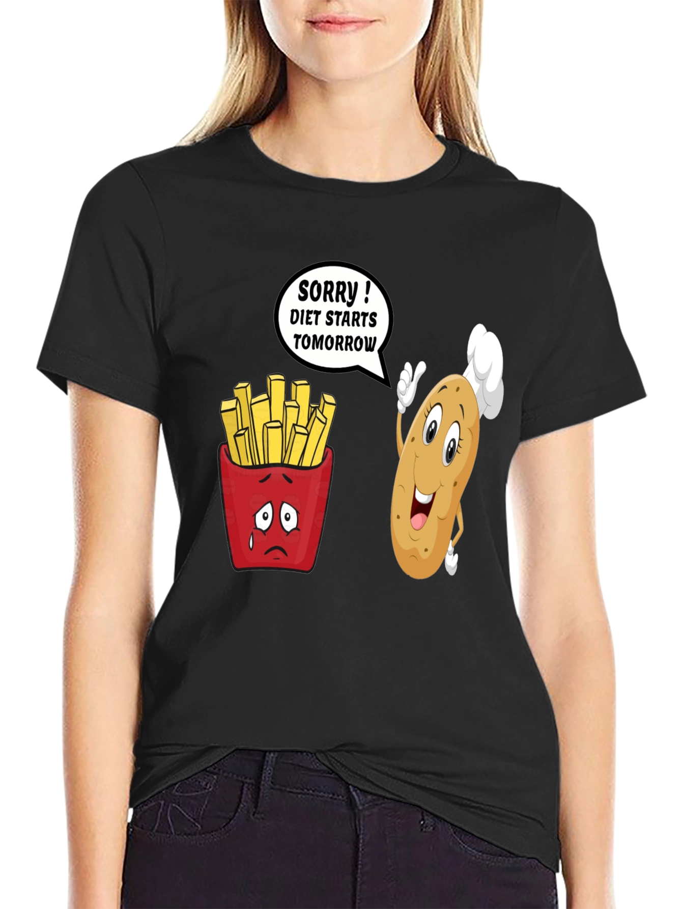 Diet Starts Tomorrow Funny T-Shirt