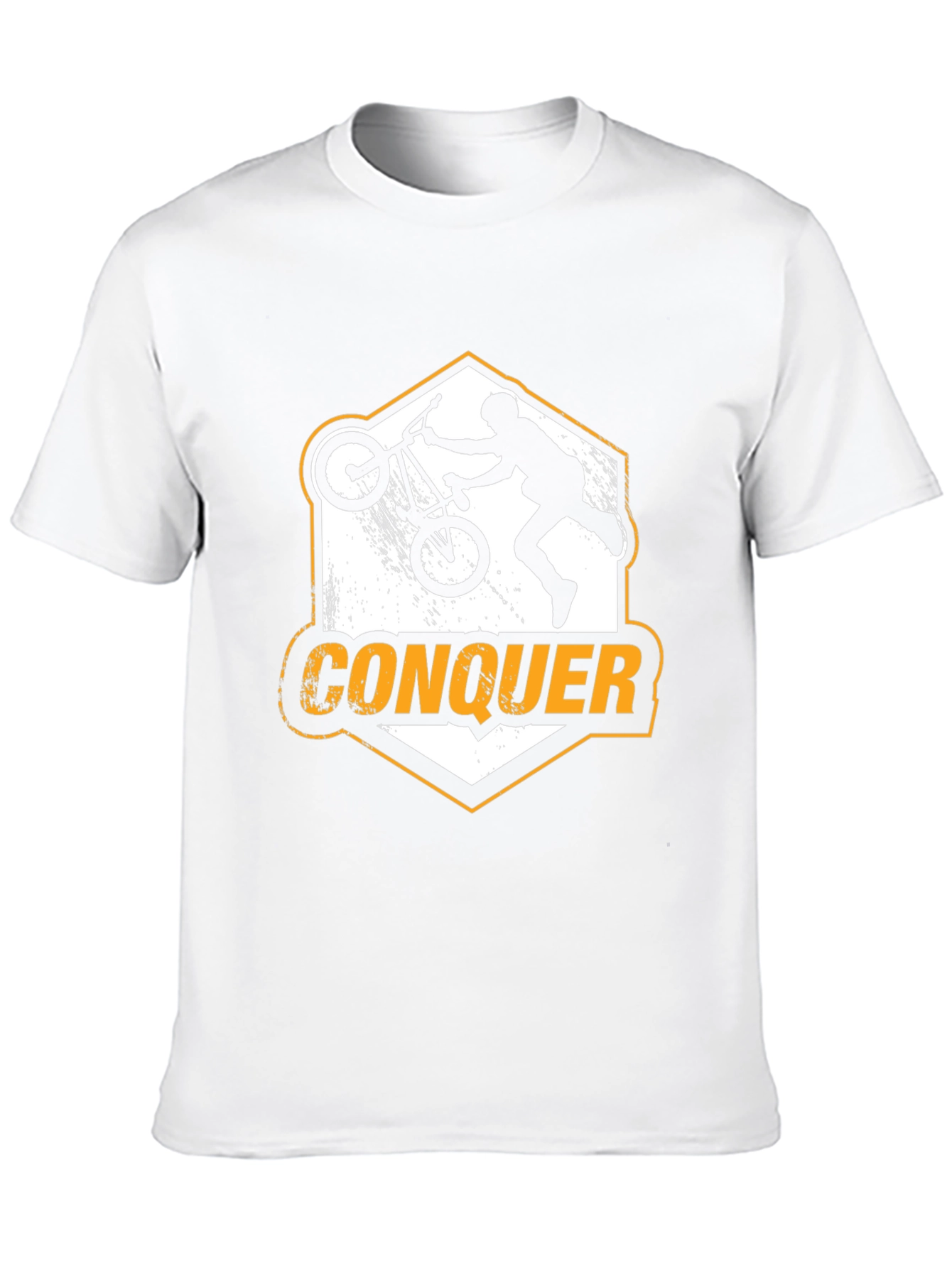 BMX Conquer T-Shirt - Black Graphic Tee