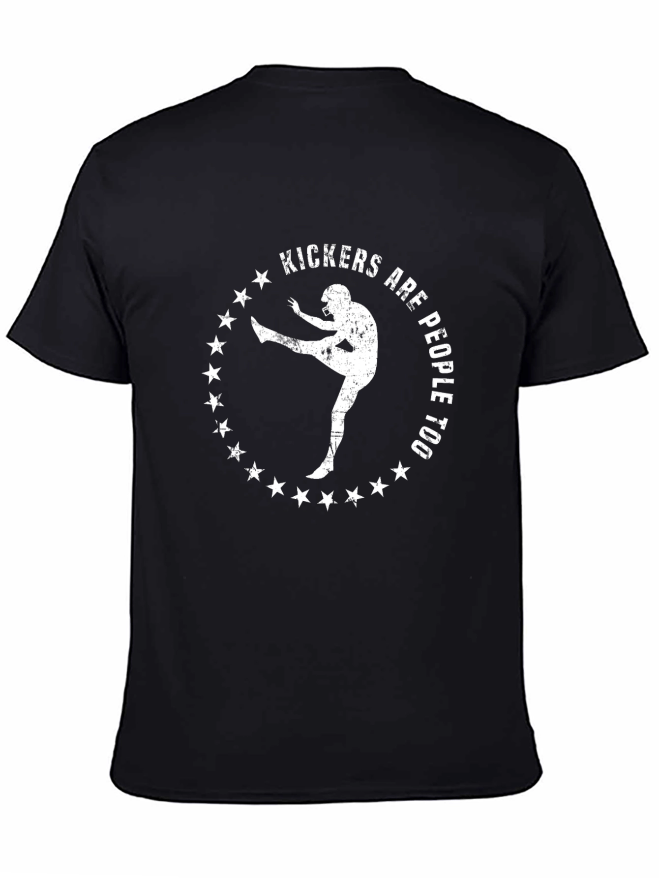 Kickers Are People Too Graphic Tee - Football T-Shirt