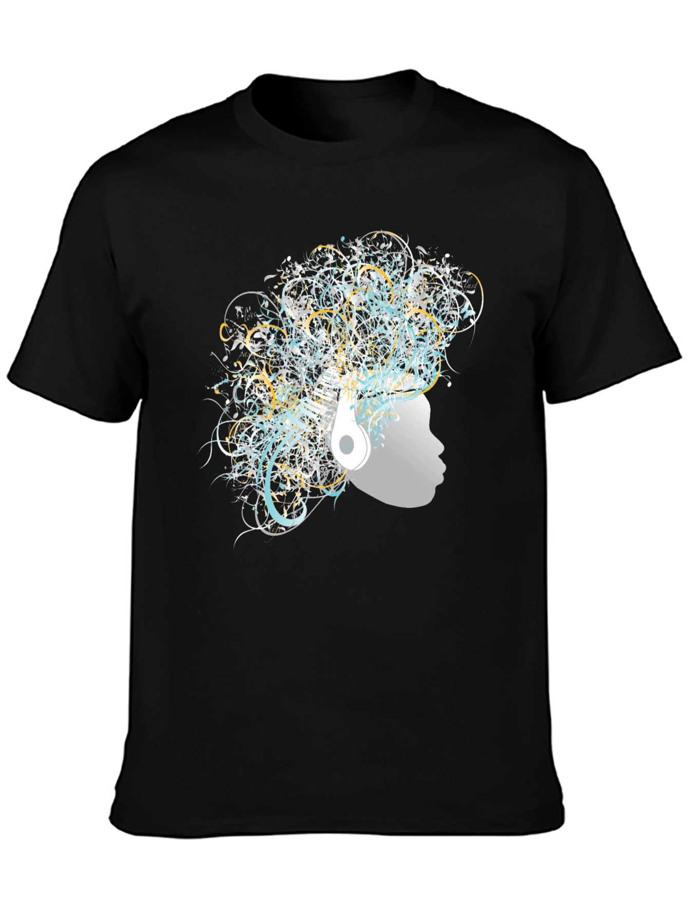 Abstract Art Afro Tee