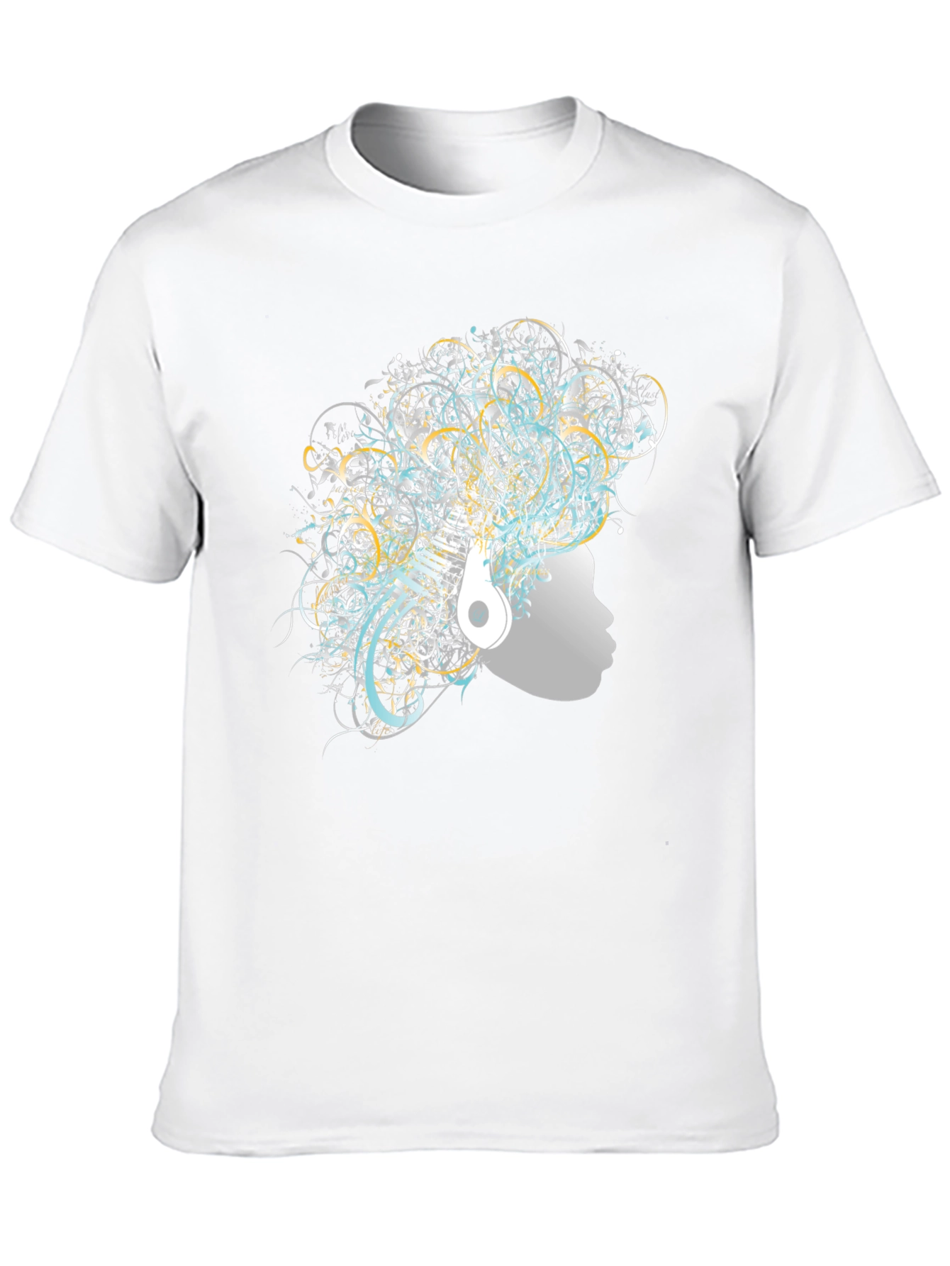Abstract Art Afro Tee