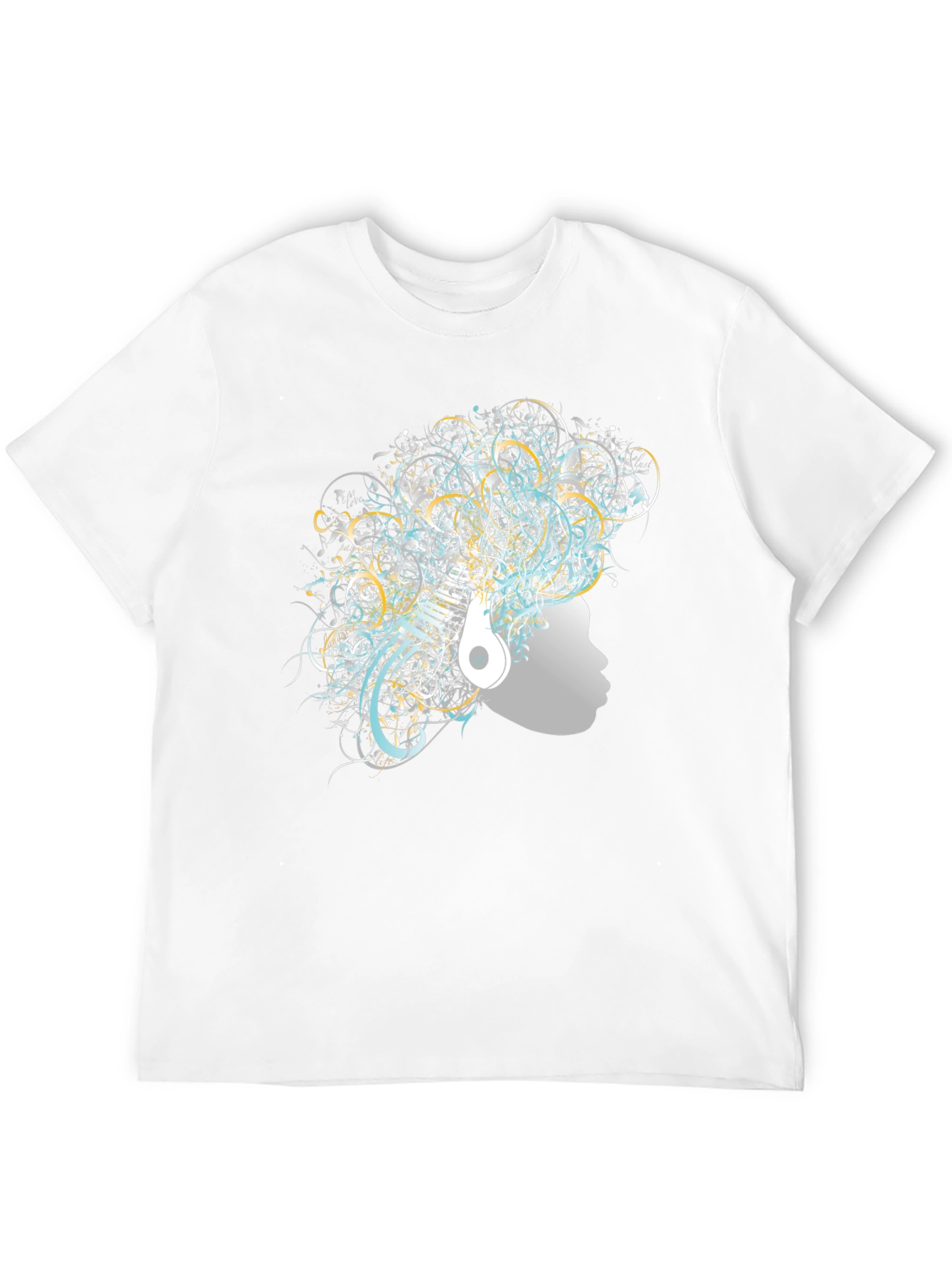 Abstract Art Afro Tee