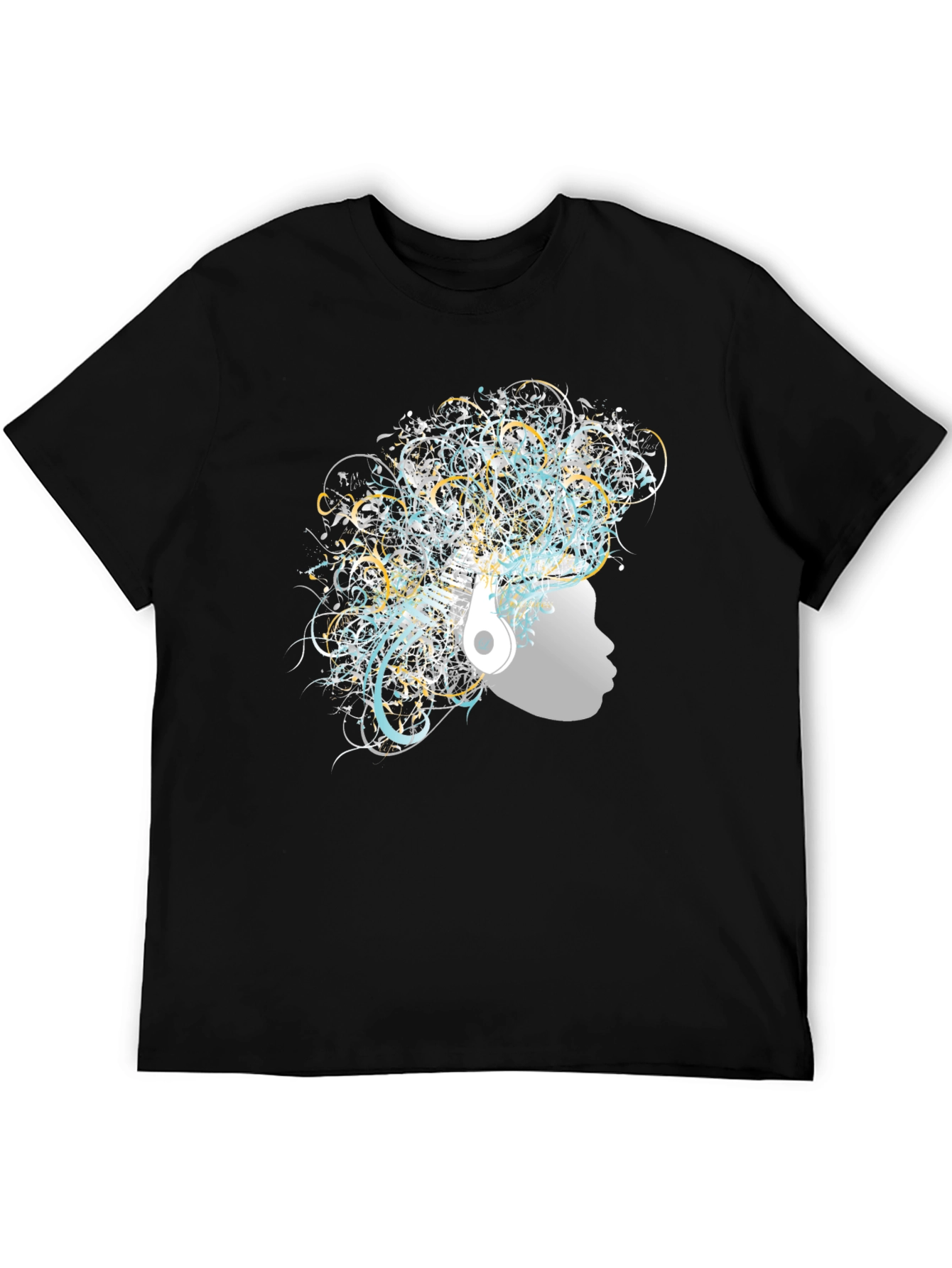Abstract Art Afro Tee