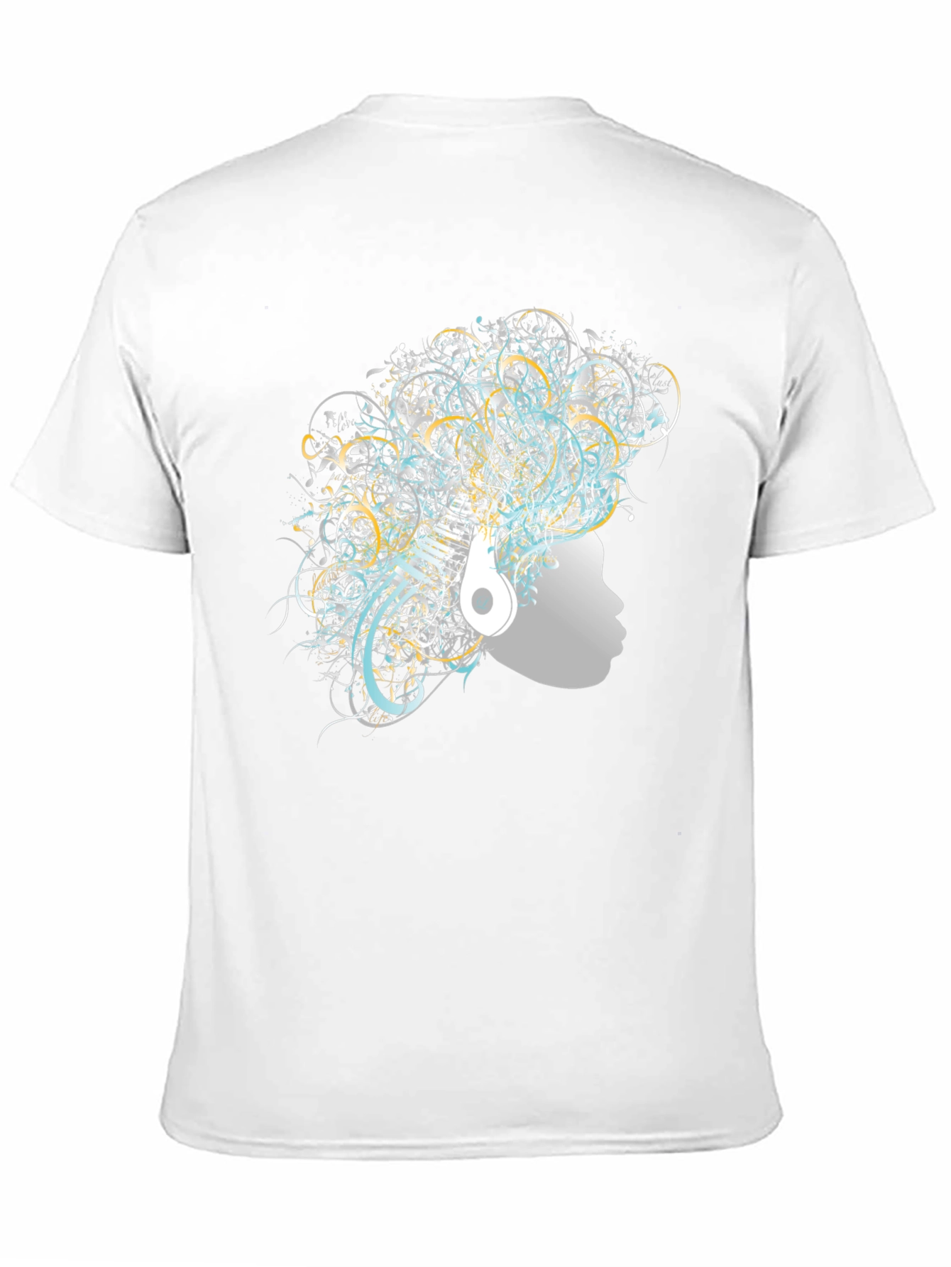 Abstract Art Afro Tee