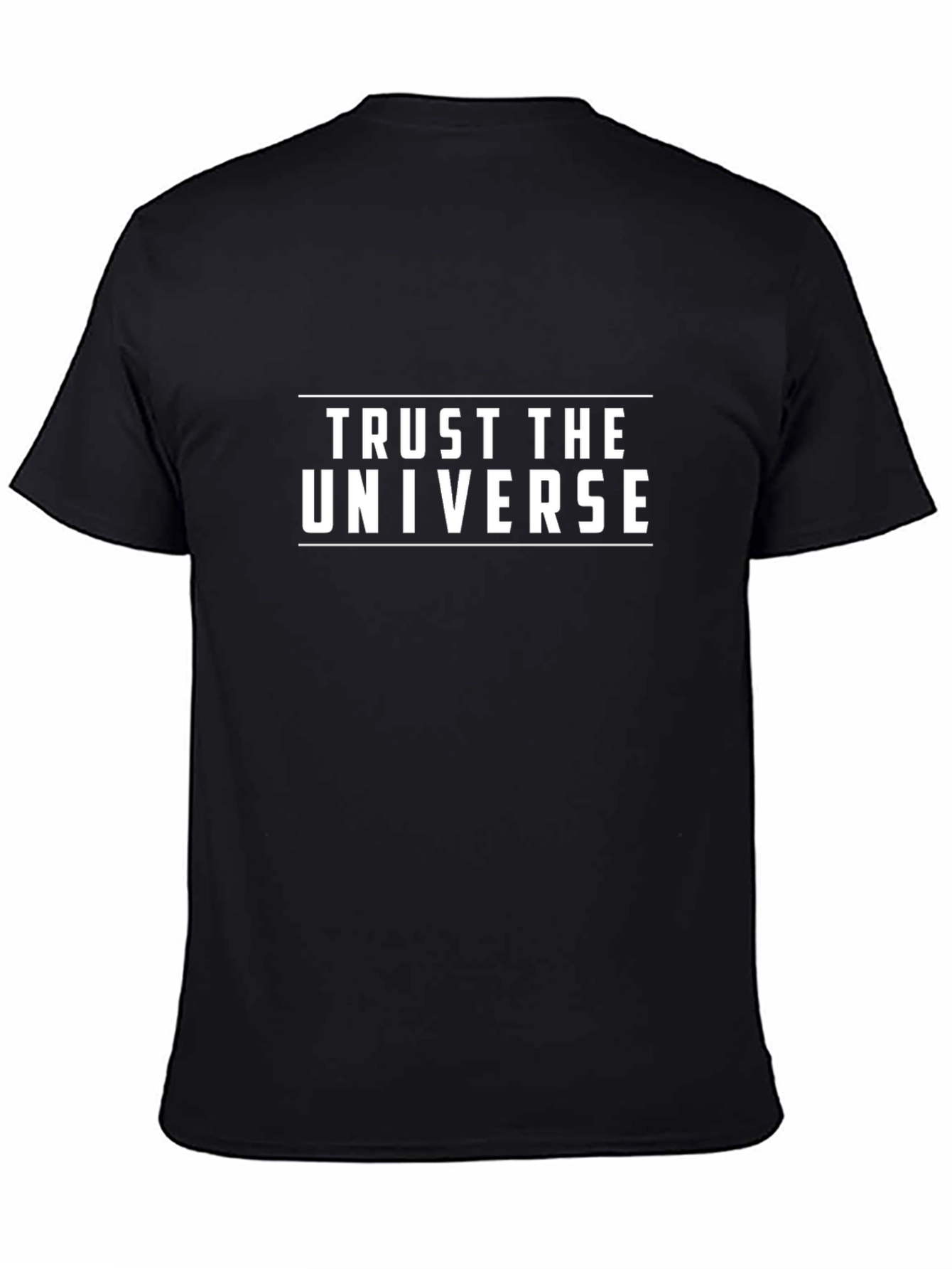 Trust the Universe Black T-Shirt