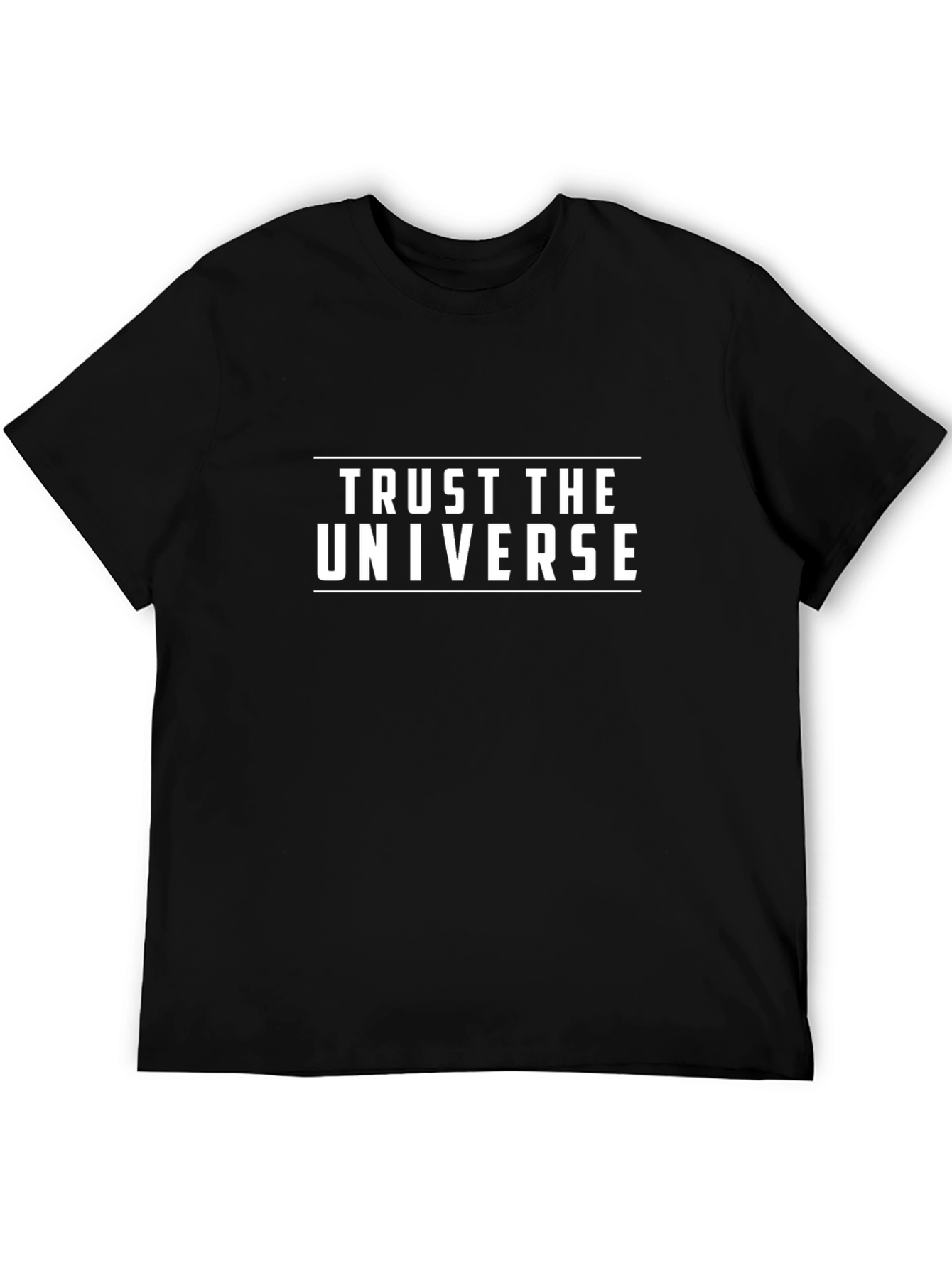 Trust the Universe Black T-Shirt
