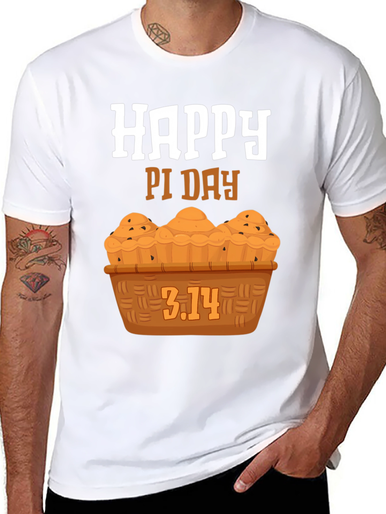 Happy Pi Day T-Shirt - Pie Design