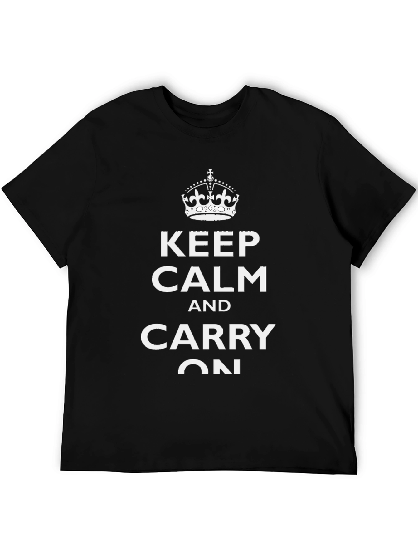 Keep Calm and Carry On Graphic T-Shirt
