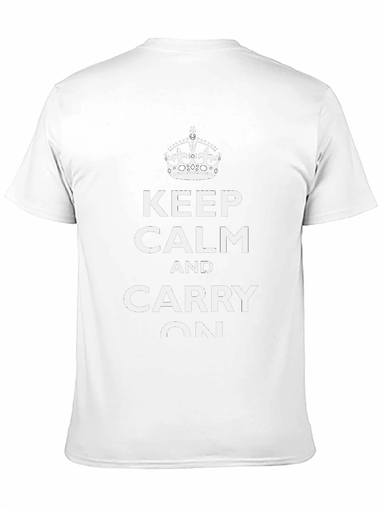 Keep Calm and Carry On Graphic T-Shirt
