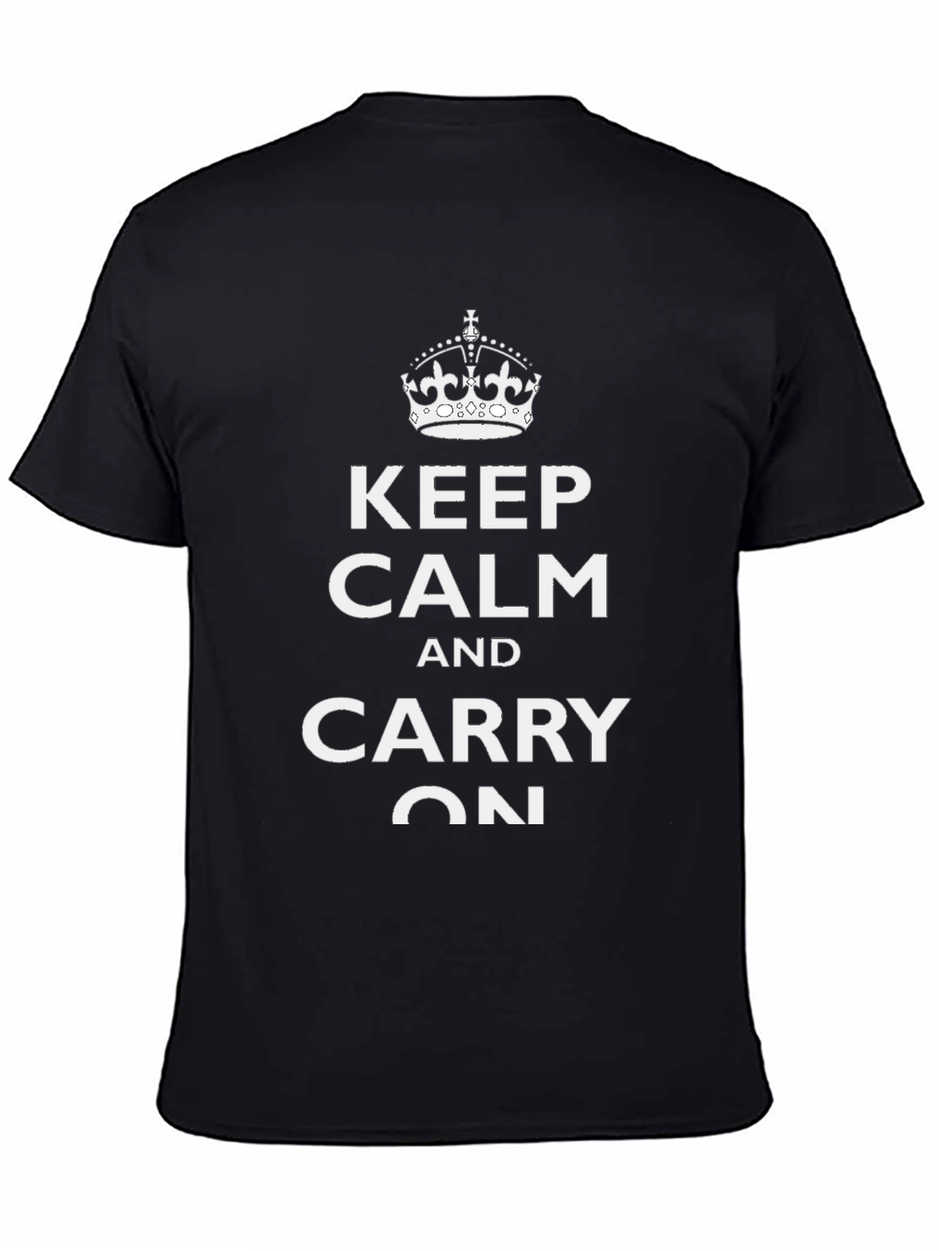 Keep Calm and Carry On Graphic T-Shirt