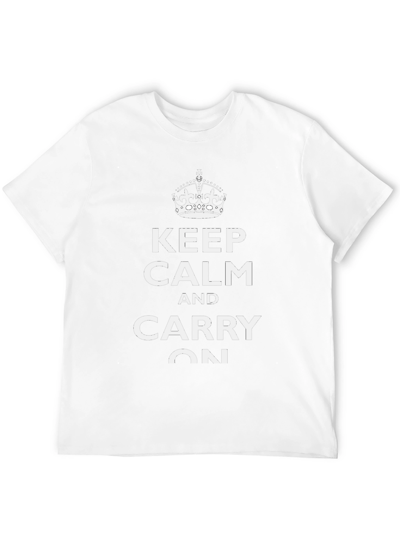 Keep Calm and Carry On Graphic T-Shirt