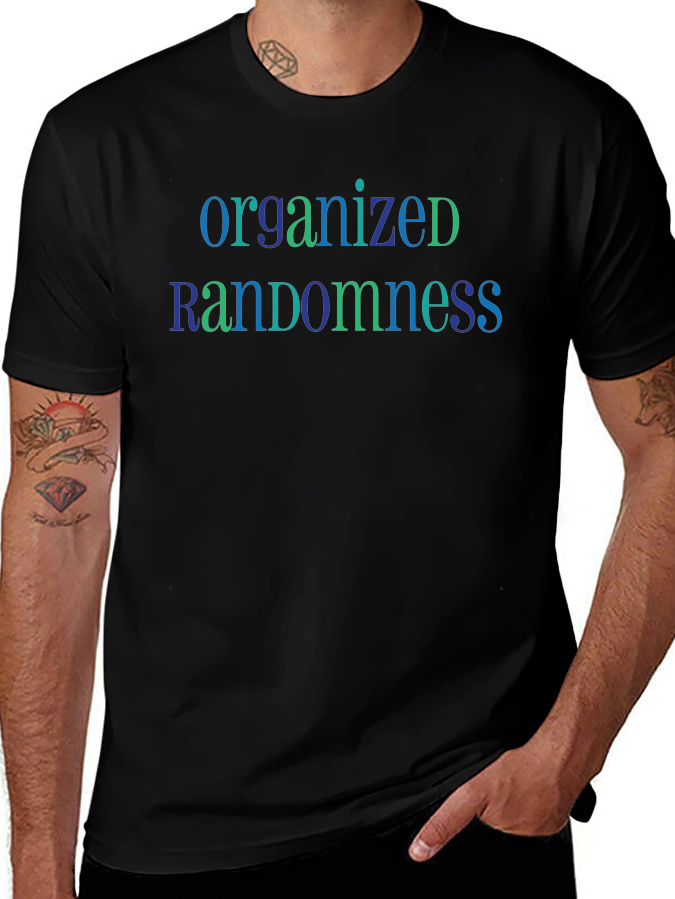 Organized Randomness Graphic Tee