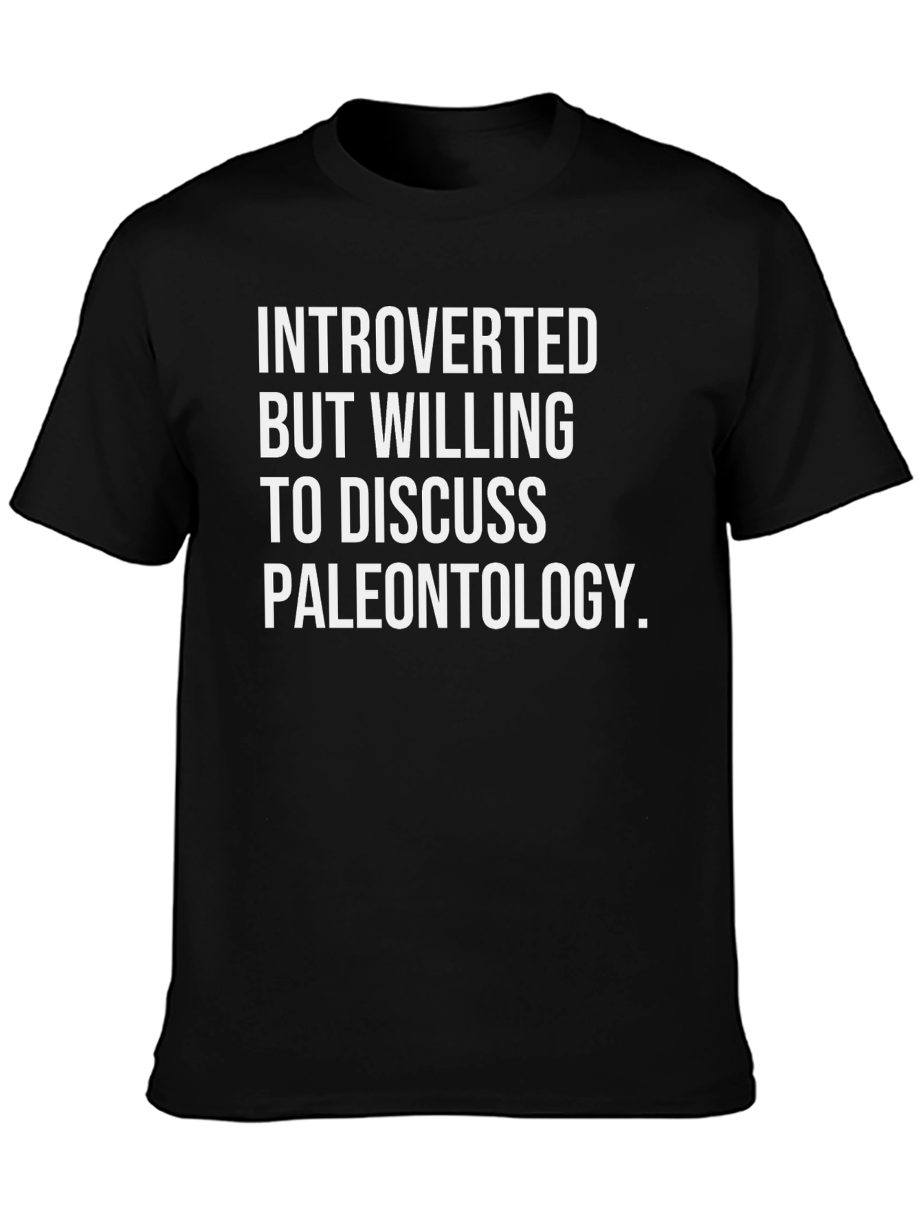 Introverted Paleontology T-Shirt
