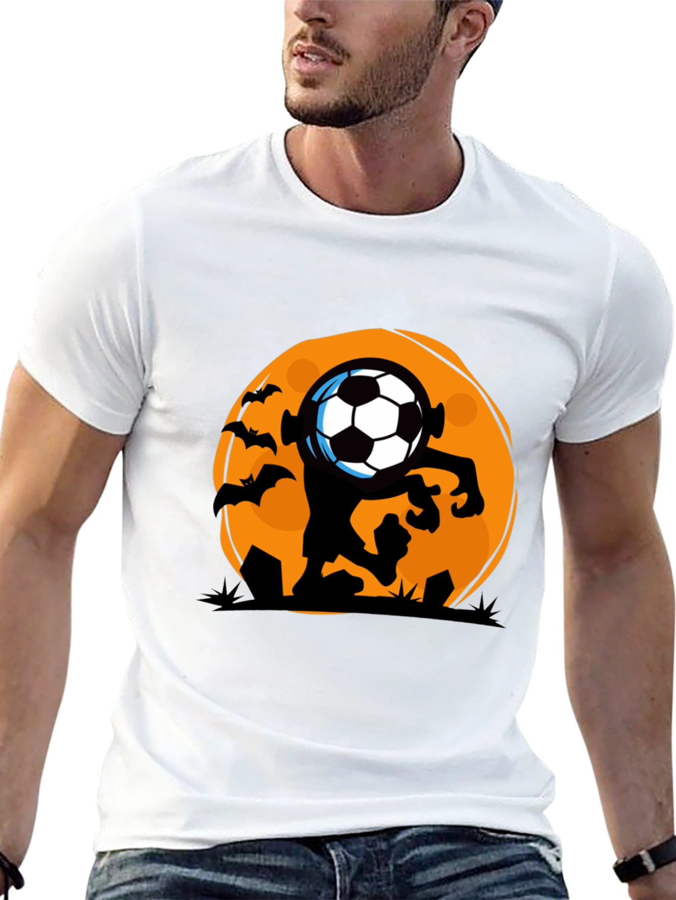 Halloween Soccer Zombie T-Shirt