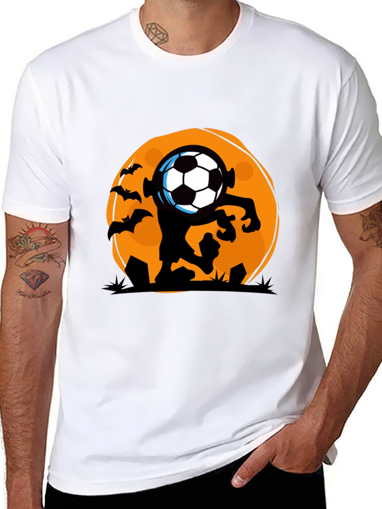 Halloween Soccer Zombie T-Shirt