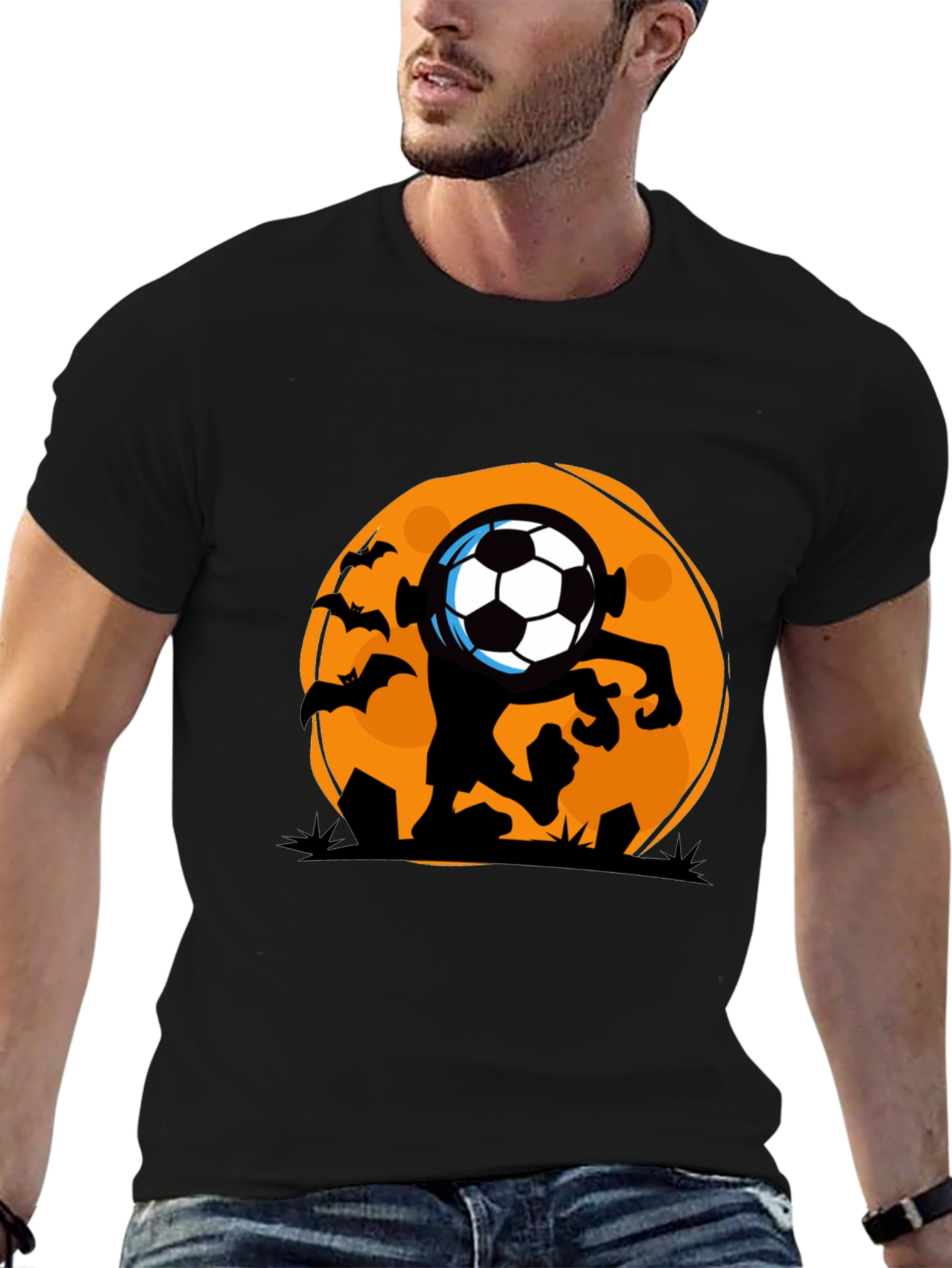 Halloween Soccer Zombie T-Shirt