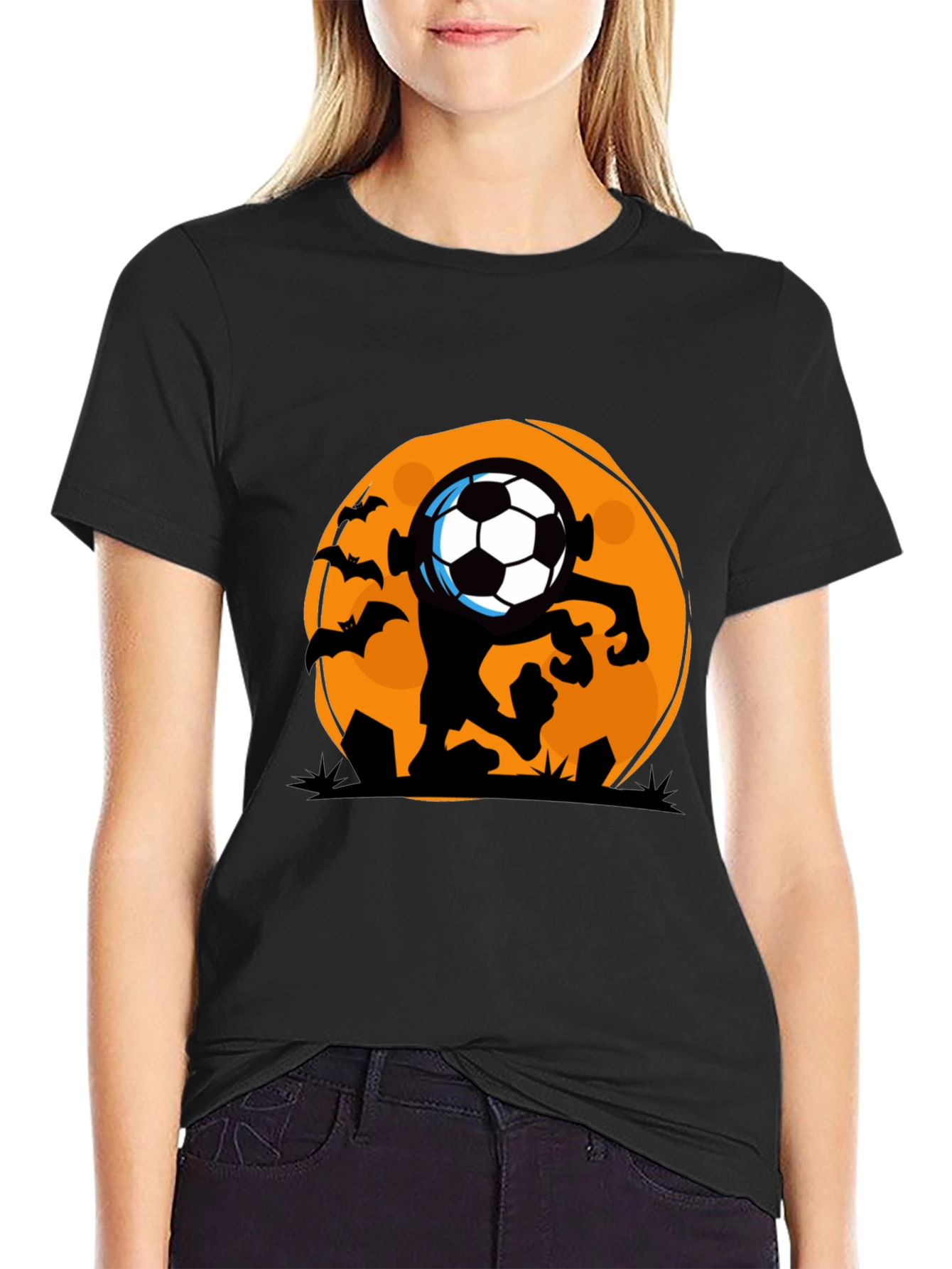 Halloween Soccer Zombie T-Shirt