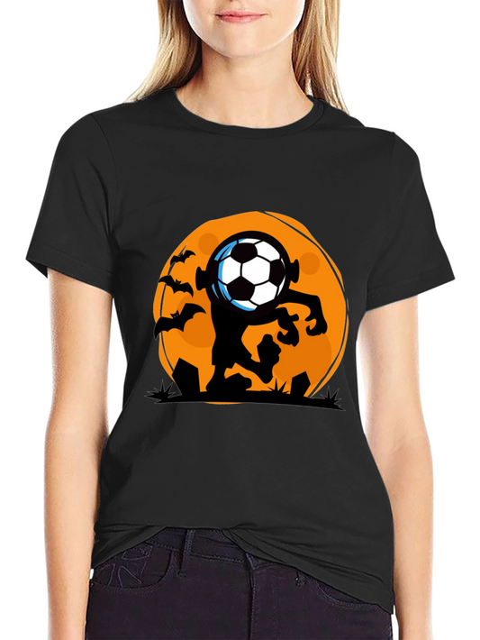 Halloween Soccer Zombie T-Shirt