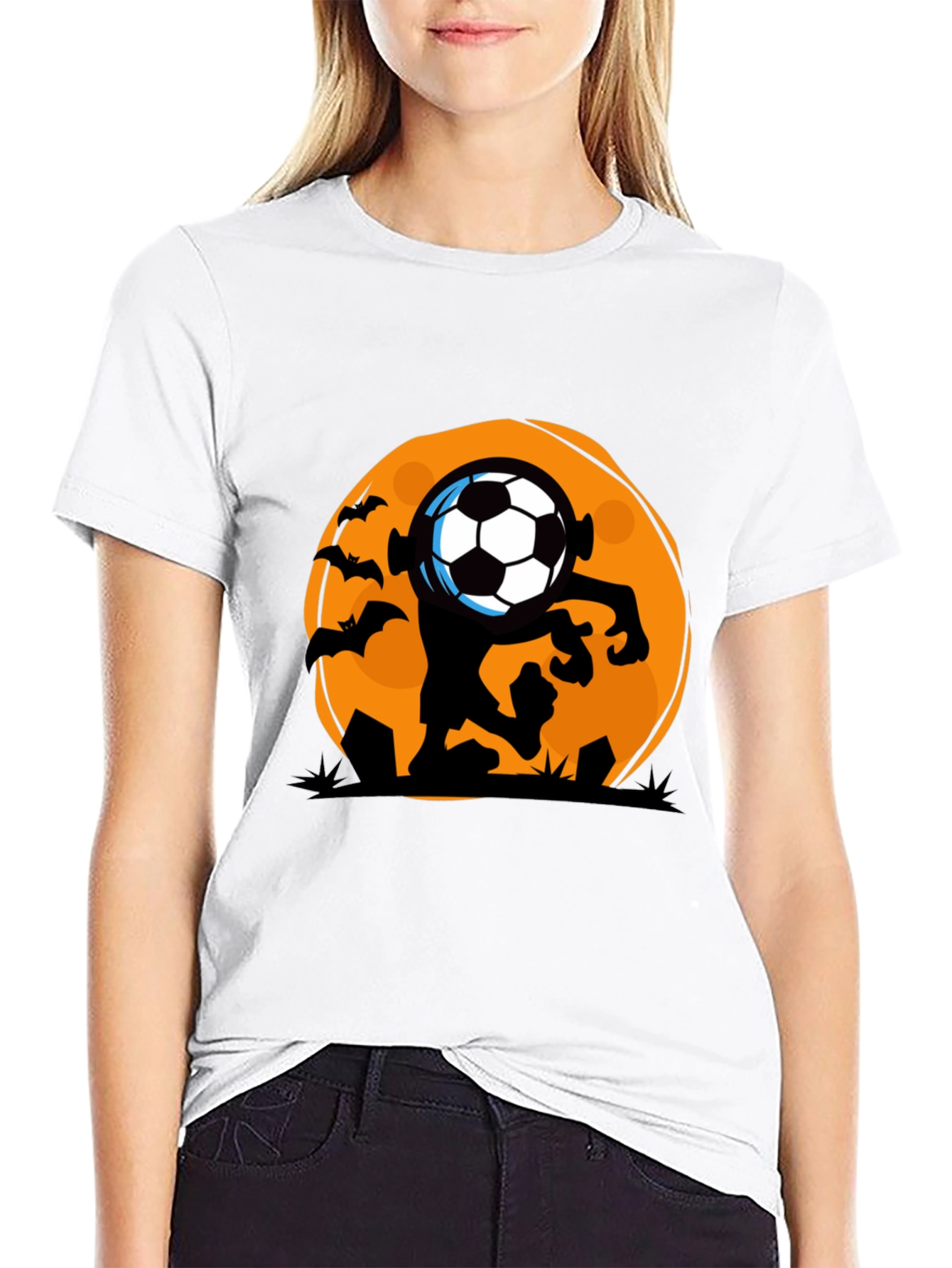Halloween Soccer Zombie T-Shirt