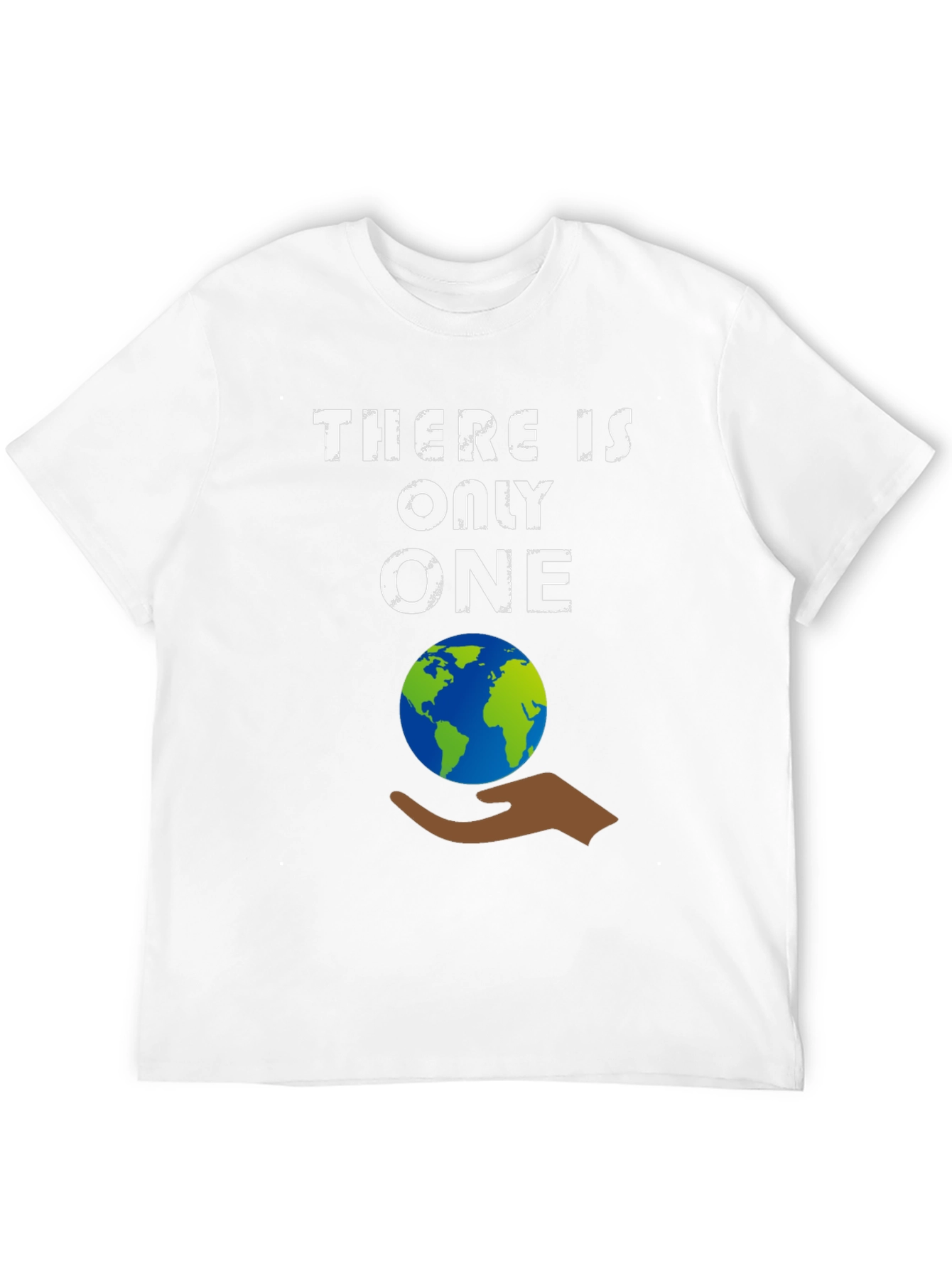 There Is Only One Earth T-Shirt - Eco-Friendly Tee