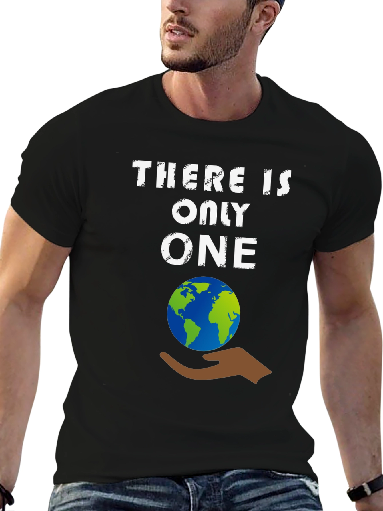 There Is Only One Earth T-Shirt - Eco-Friendly Tee