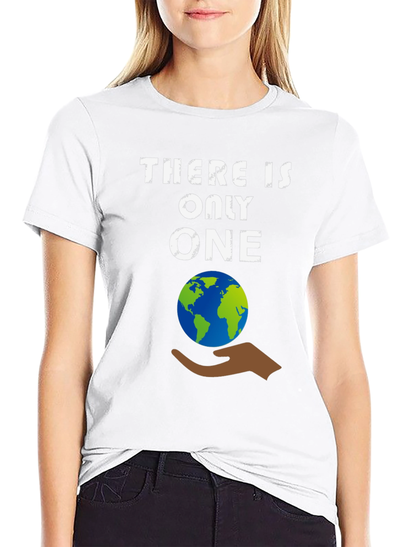 There Is Only One Earth T-Shirt - Eco-Friendly Tee