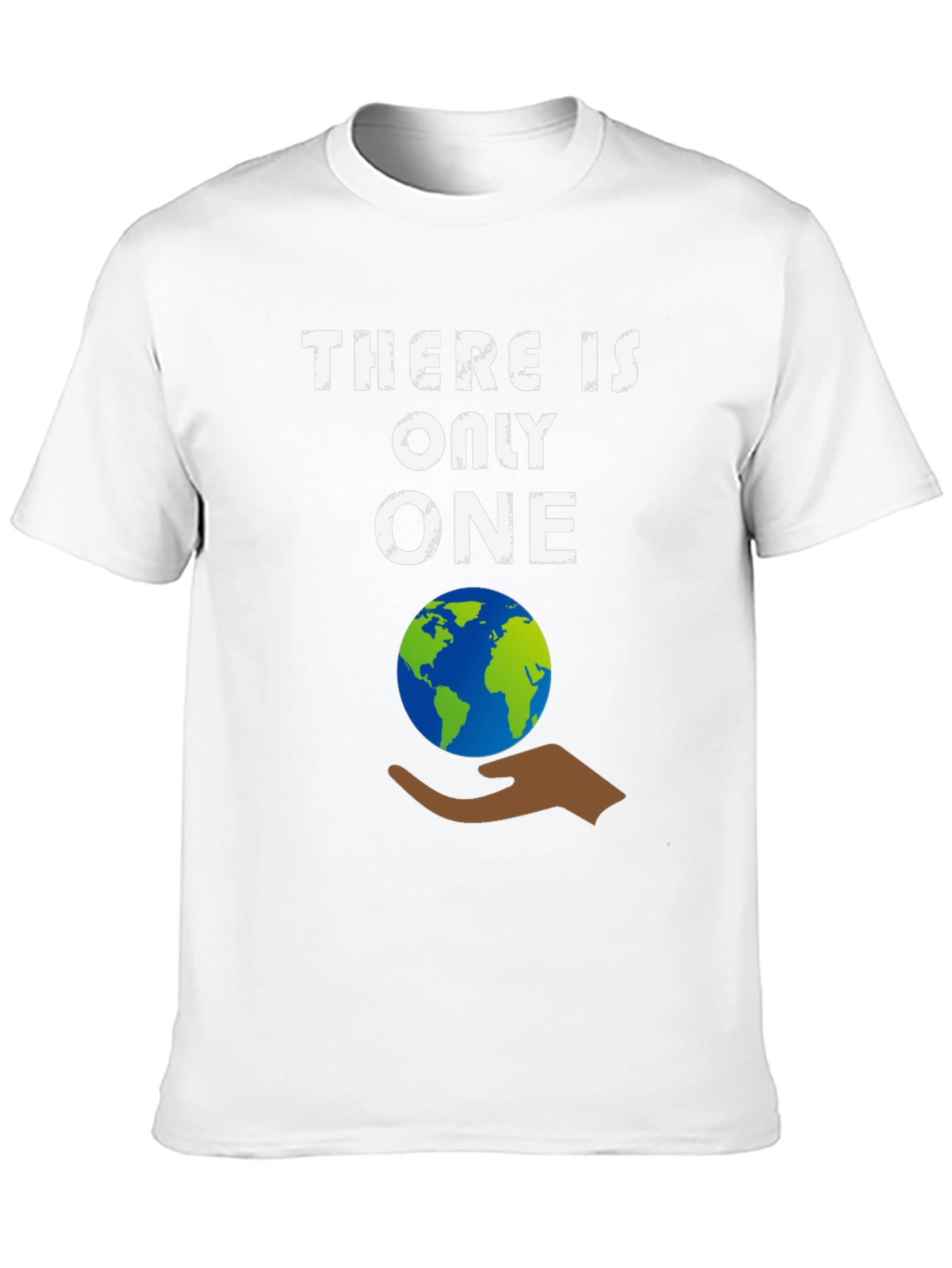 There Is Only One Earth T-Shirt - Eco-Friendly Tee