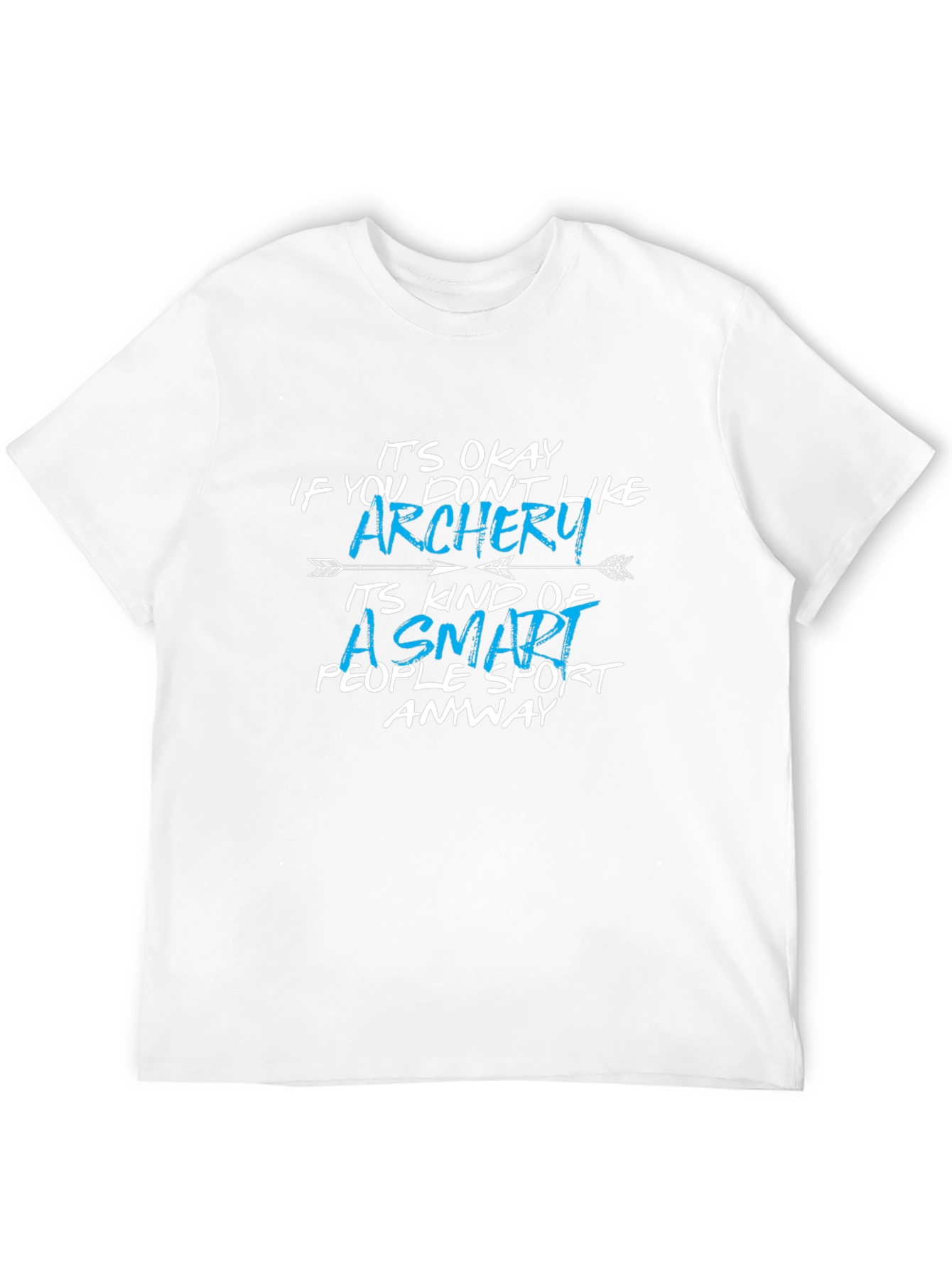 Funny Archery T-Shirt: Smart People Sport Tee