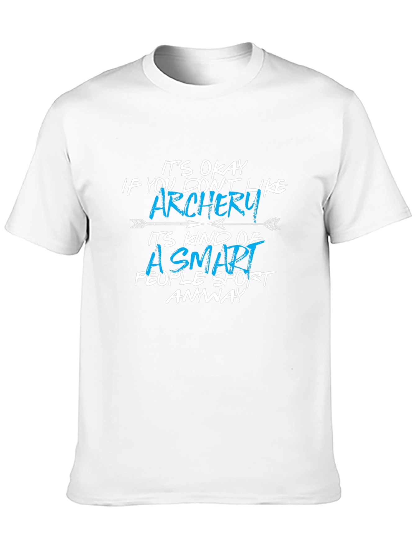 Funny Archery T-Shirt: Smart People Sport Tee