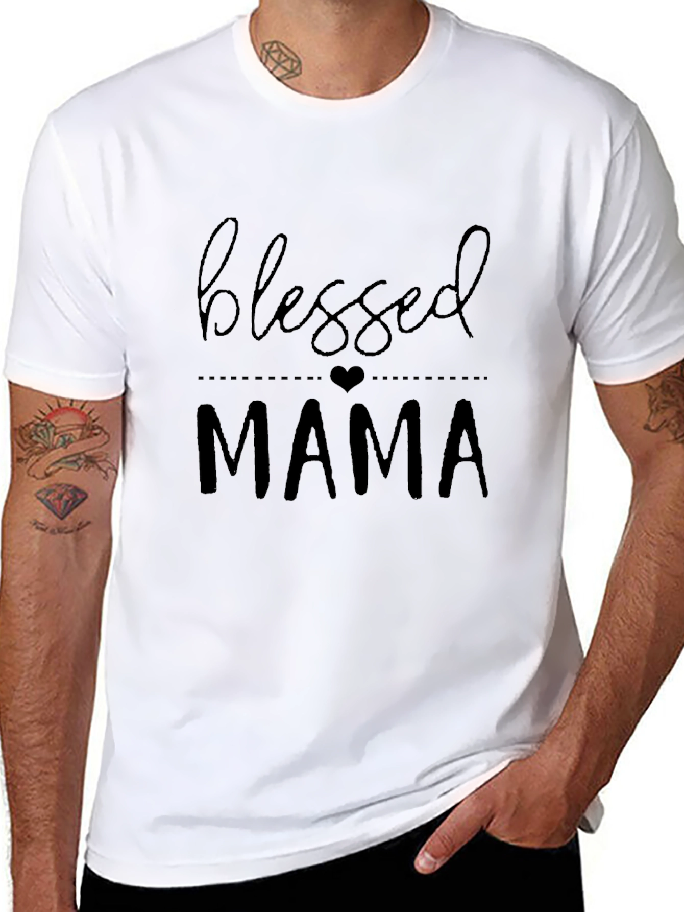 Blessed Mama Graphic Tee