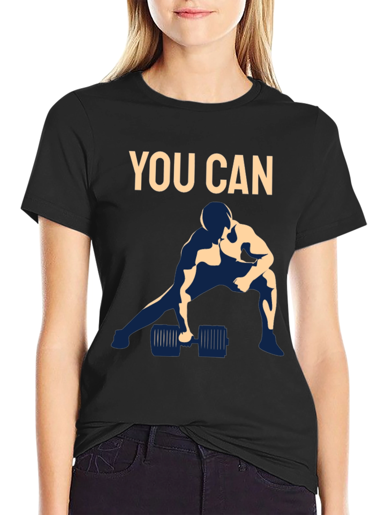 Motivational You Can Gym Workout T-Shirt