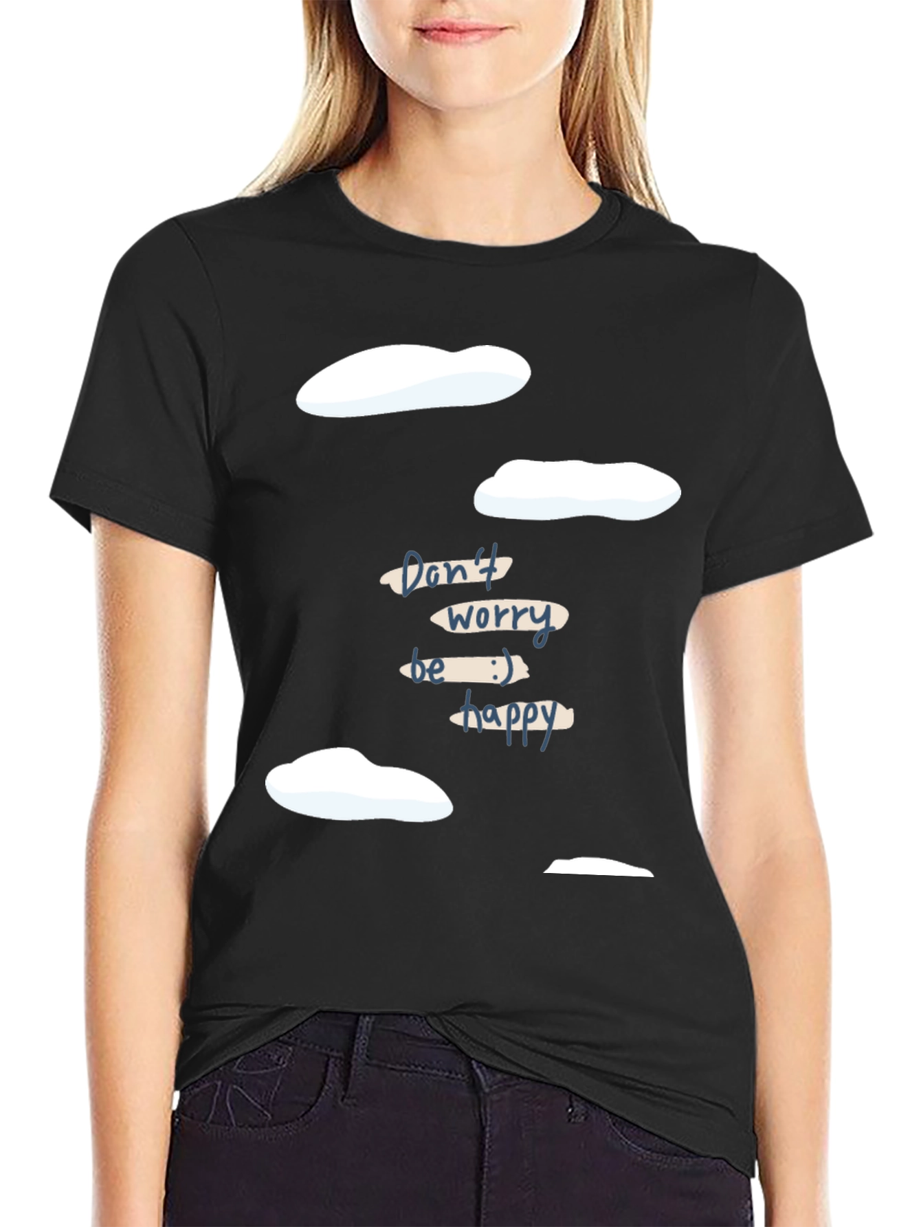 Dont Worry Be Happy Graphic Tee