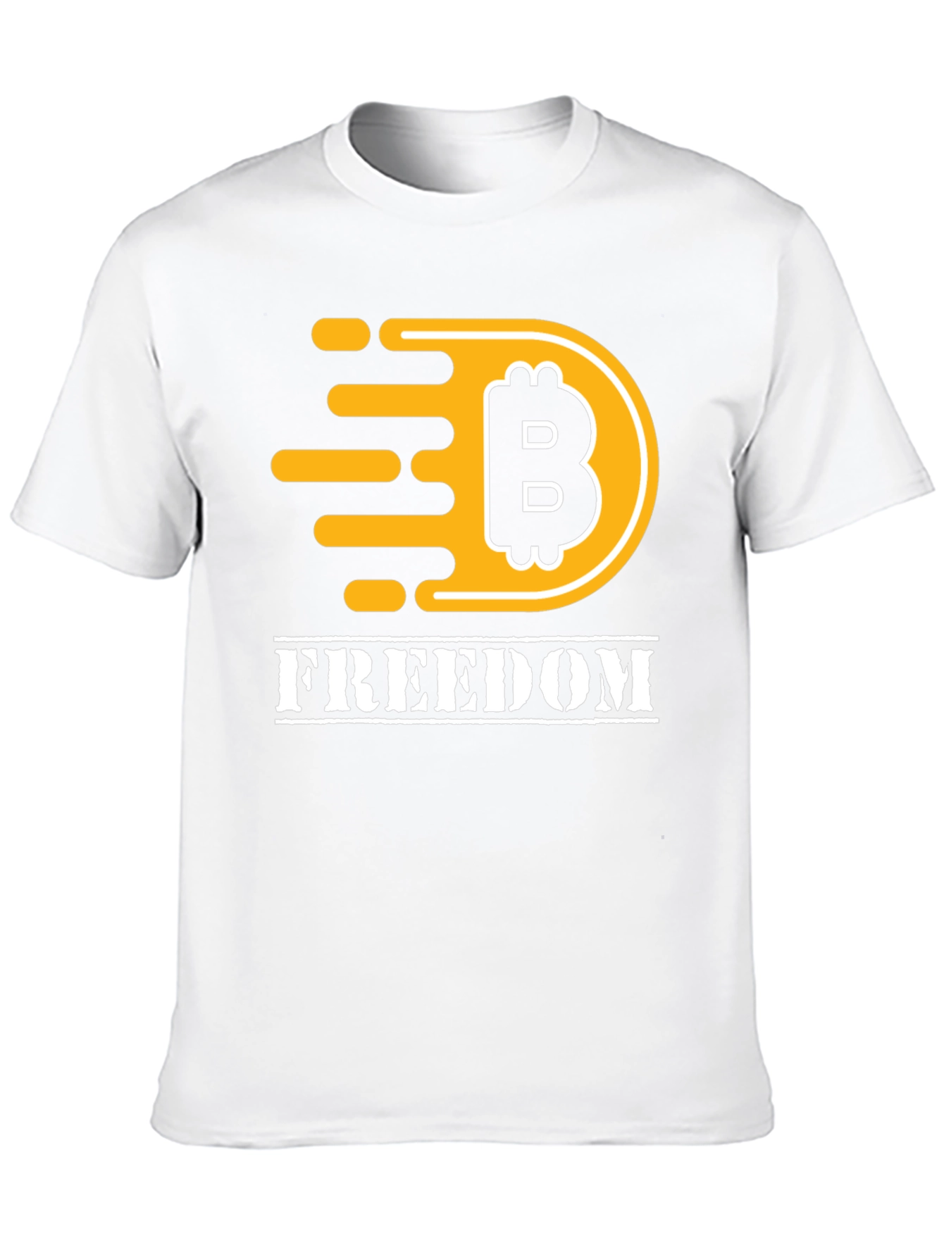 Bitcoin Freedom Graphic T-Shirt - Black