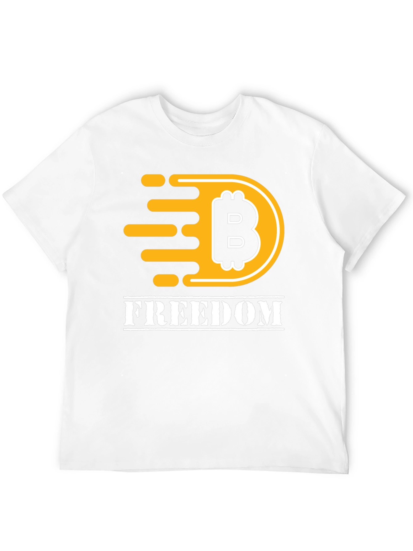 Bitcoin Freedom Graphic T-Shirt - Black