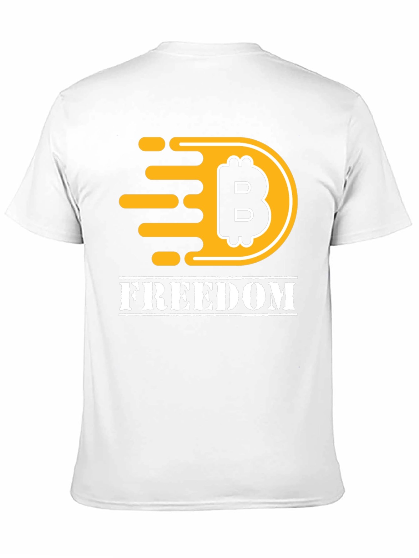 Bitcoin Freedom Graphic T-Shirt - Black