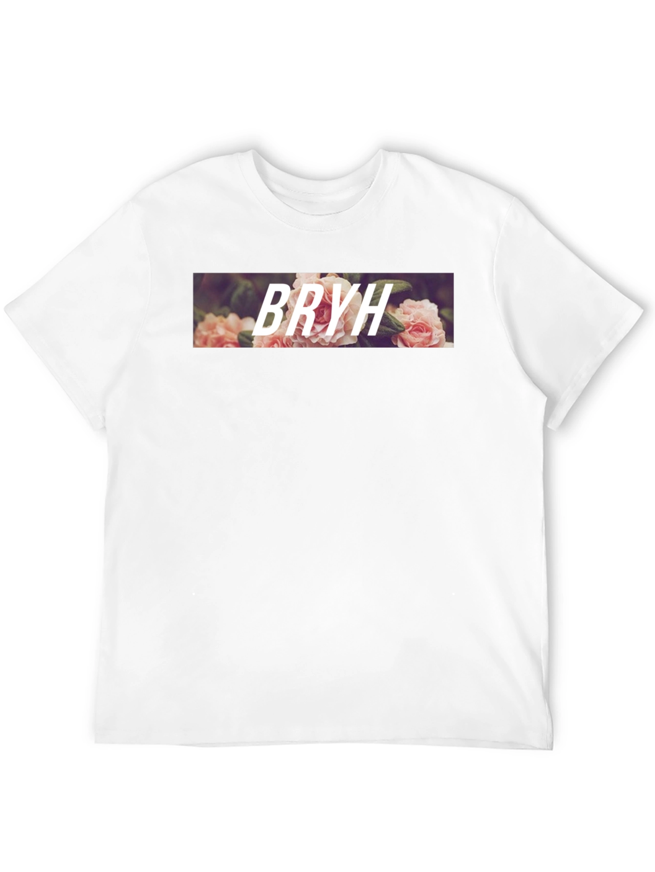 Floral BRYH Graphic Tee - Stylish Casual Wear