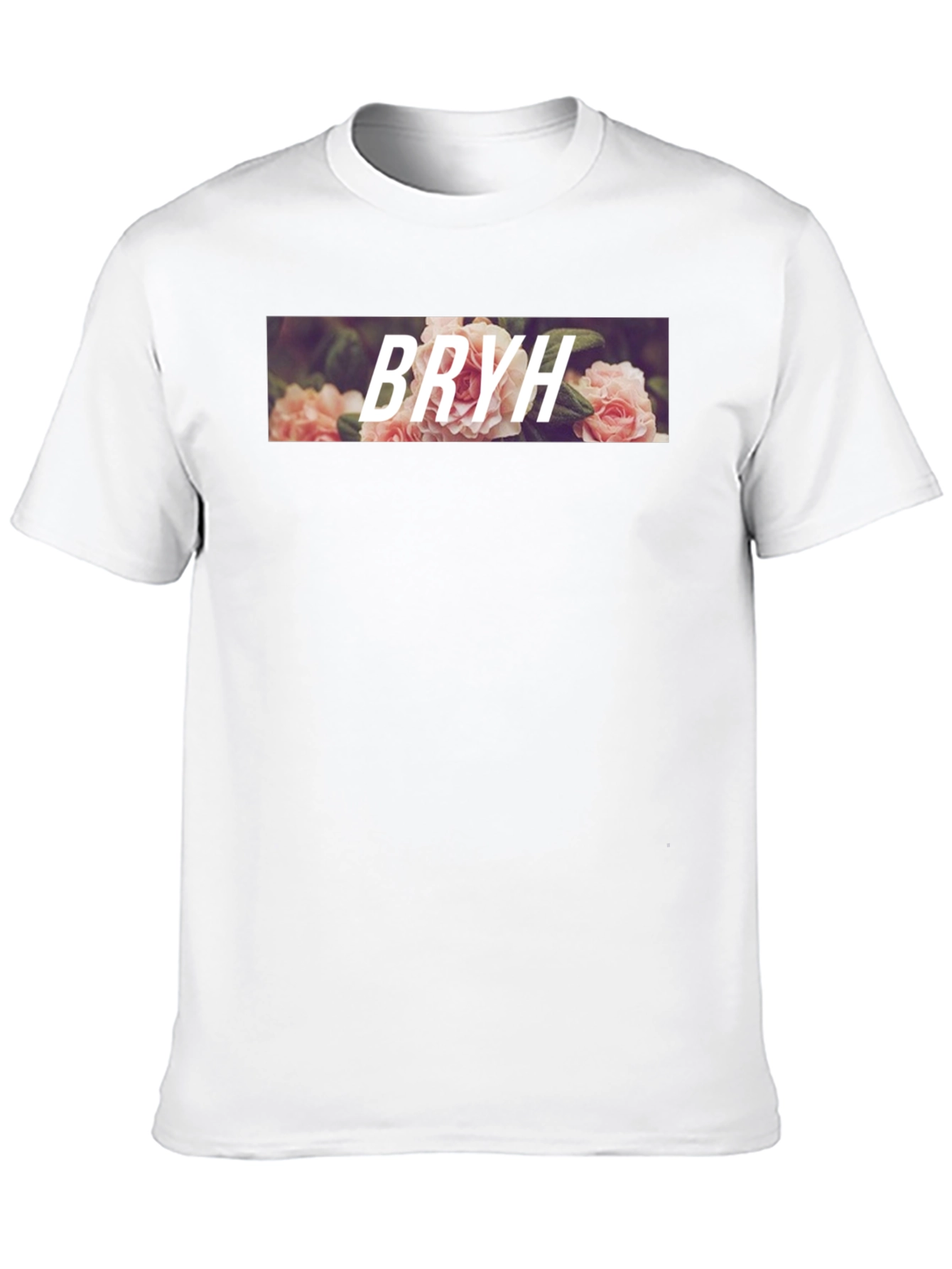 Floral BRYH Graphic Tee - Stylish Casual Wear