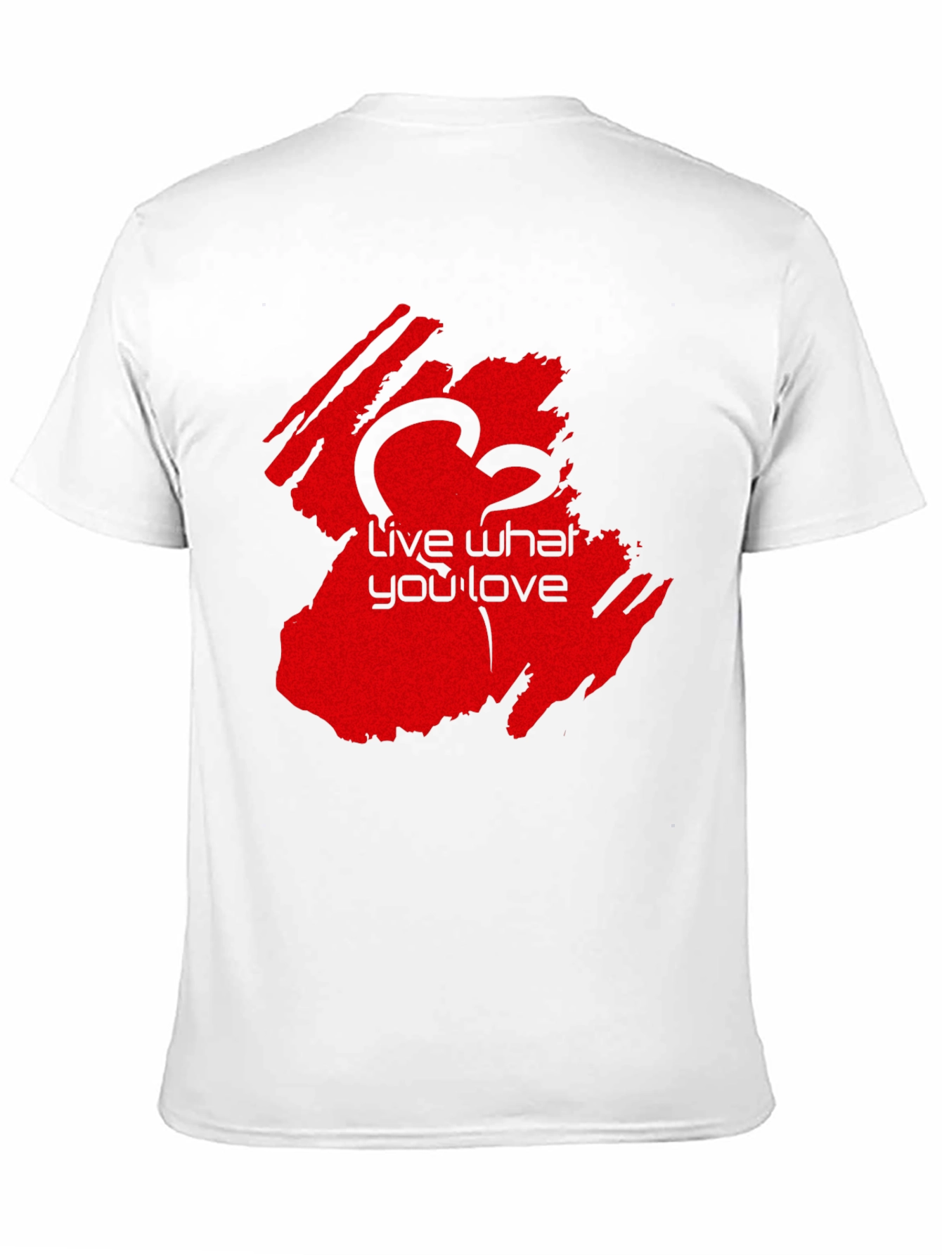 Live What You Love Black T-Shirt - Casual Wear