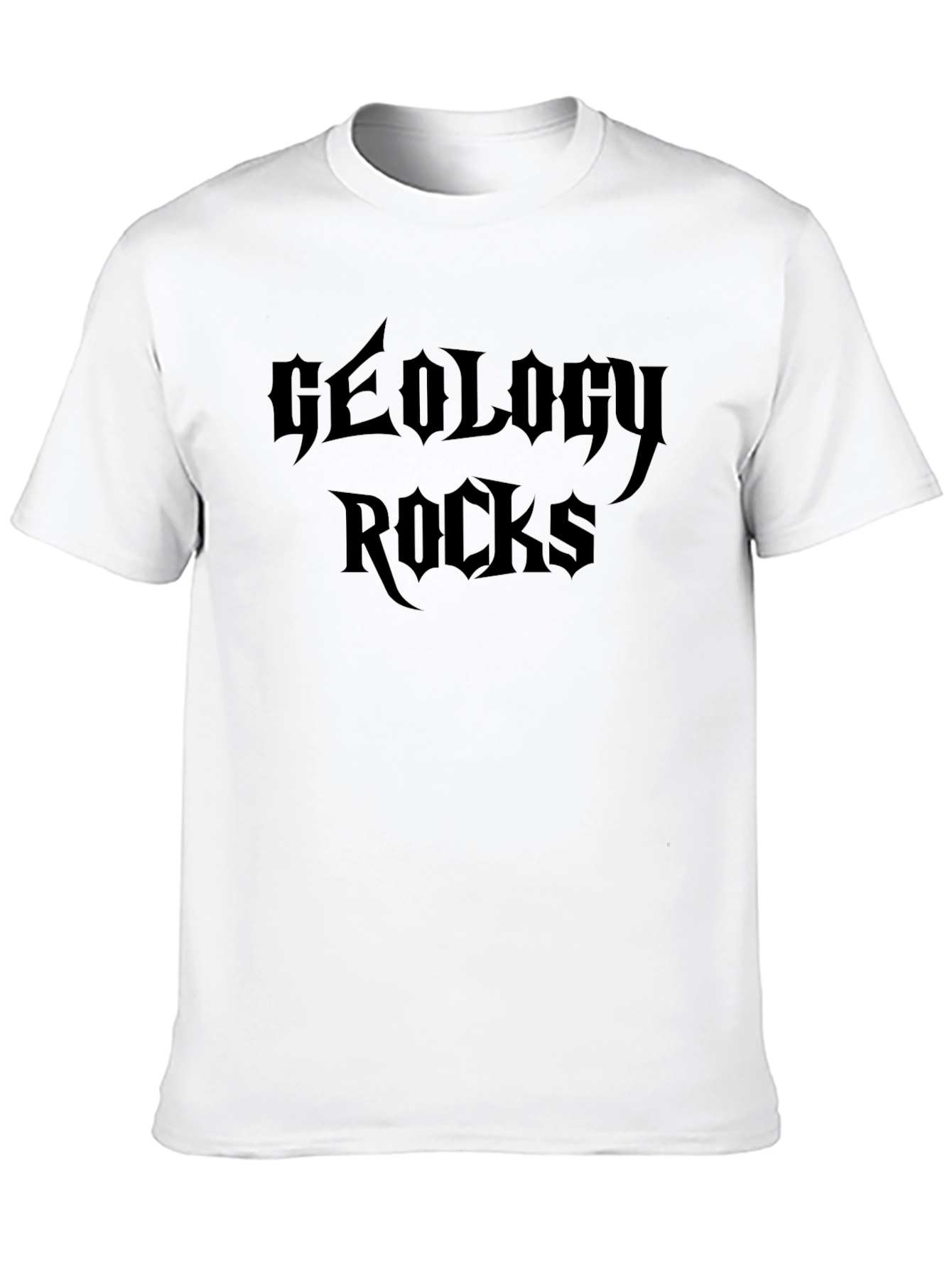 Geology Rocks Black Graphic Tee