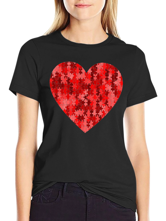 Puzzle Heart Tee - Loves Perfect Fit