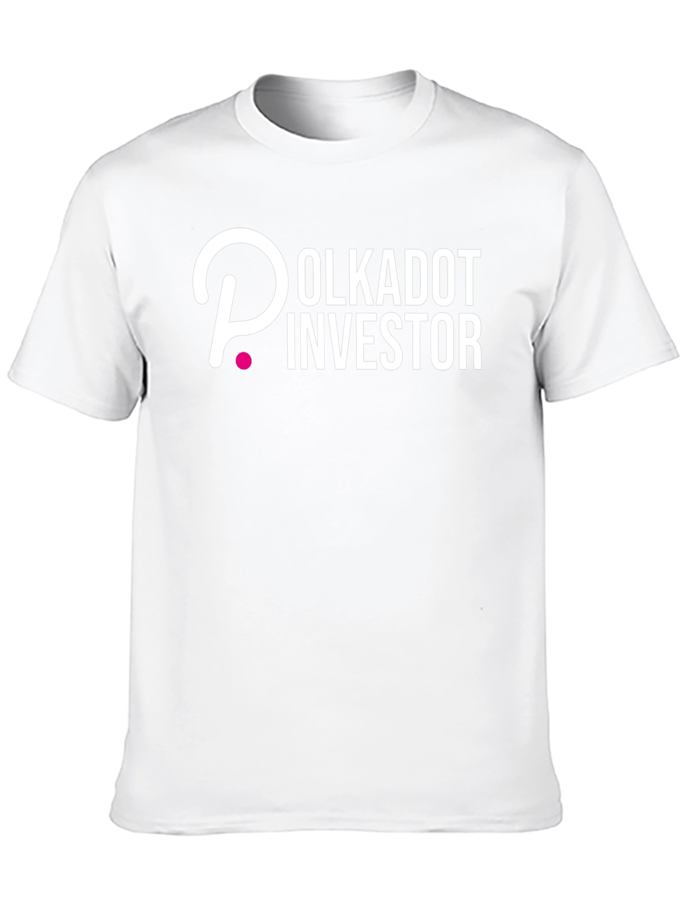 Polkadot Investor Black T-Shirt - Crypto Enthusiast Apparel