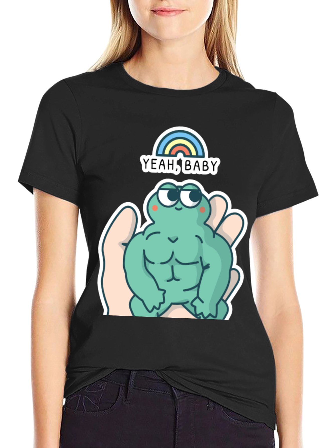 Yeah Baby Frog Graphic Tee