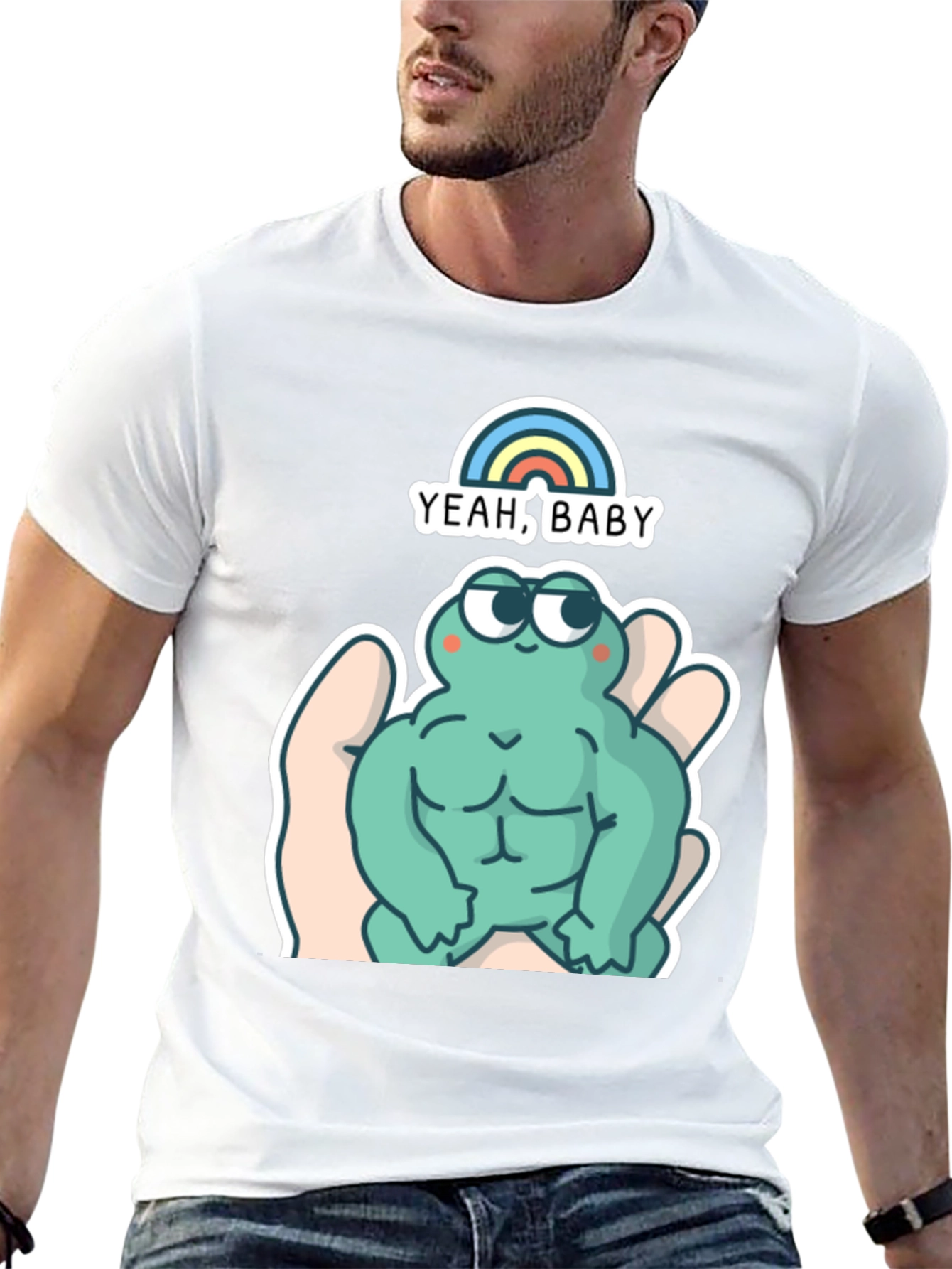 Yeah Baby Frog Graphic Tee