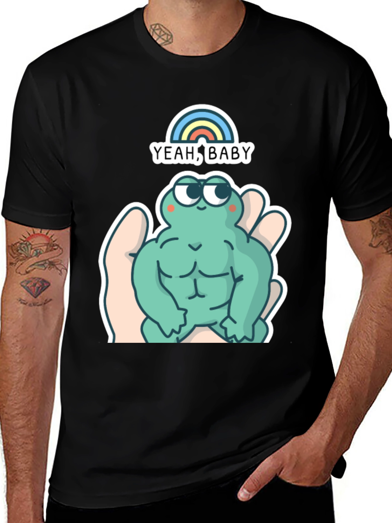 Yeah Baby Frog Graphic Tee