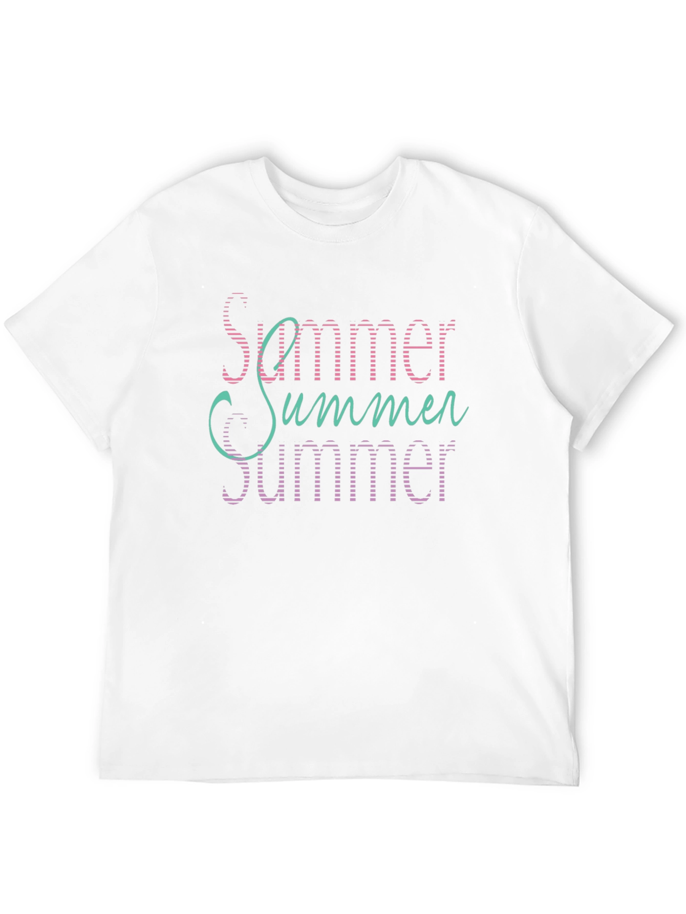 Summer Vibes Black Graphic Tee