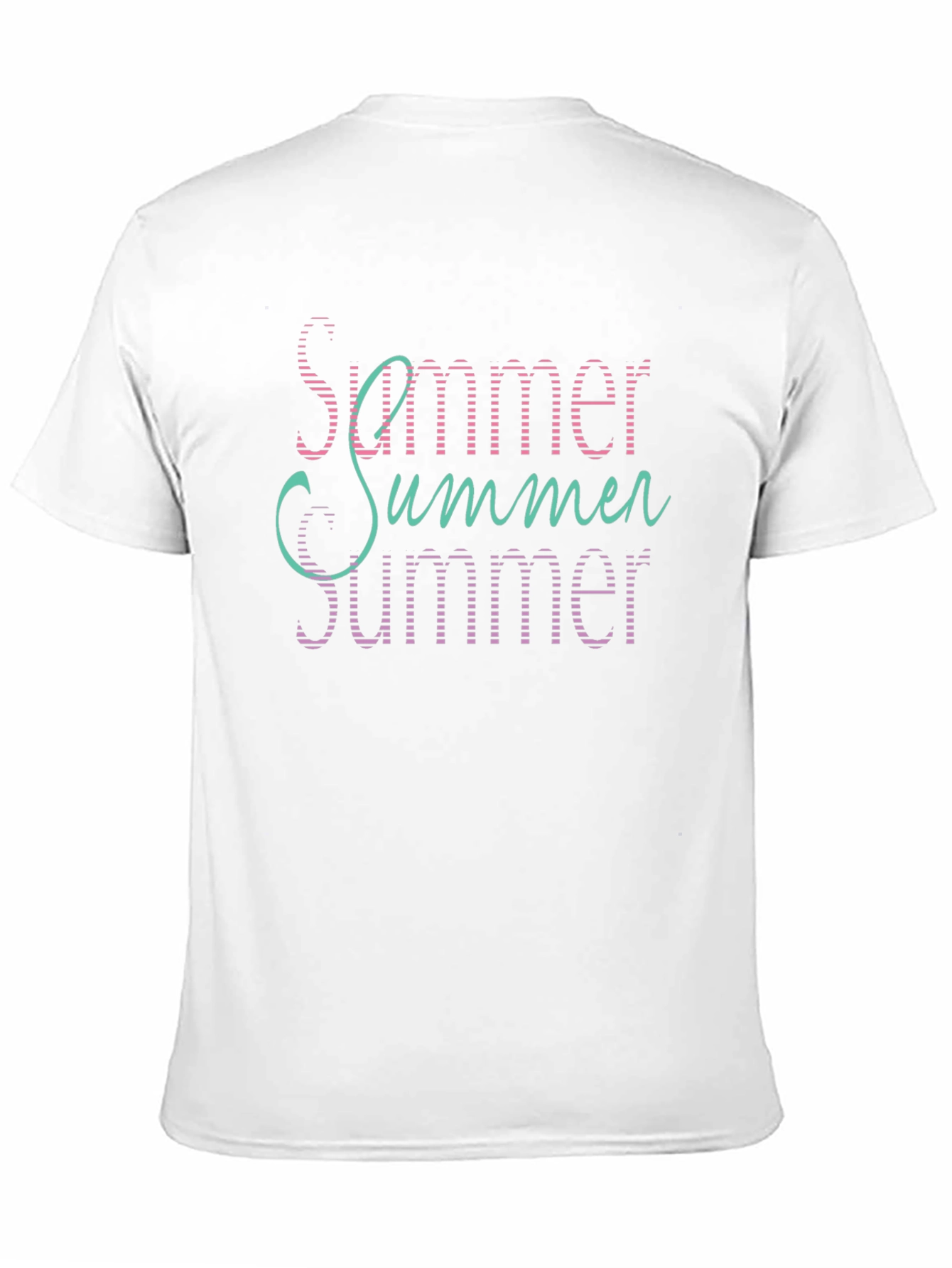 Summer Vibes Black Graphic Tee